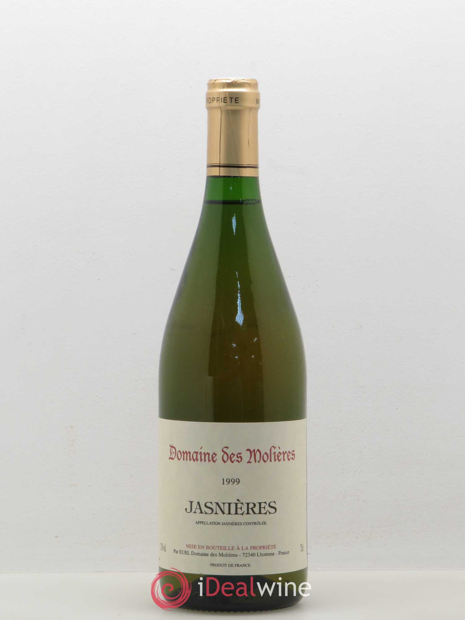 Jasnières Domaine des Molières 1999 - Lot de 1 bouteille - 0