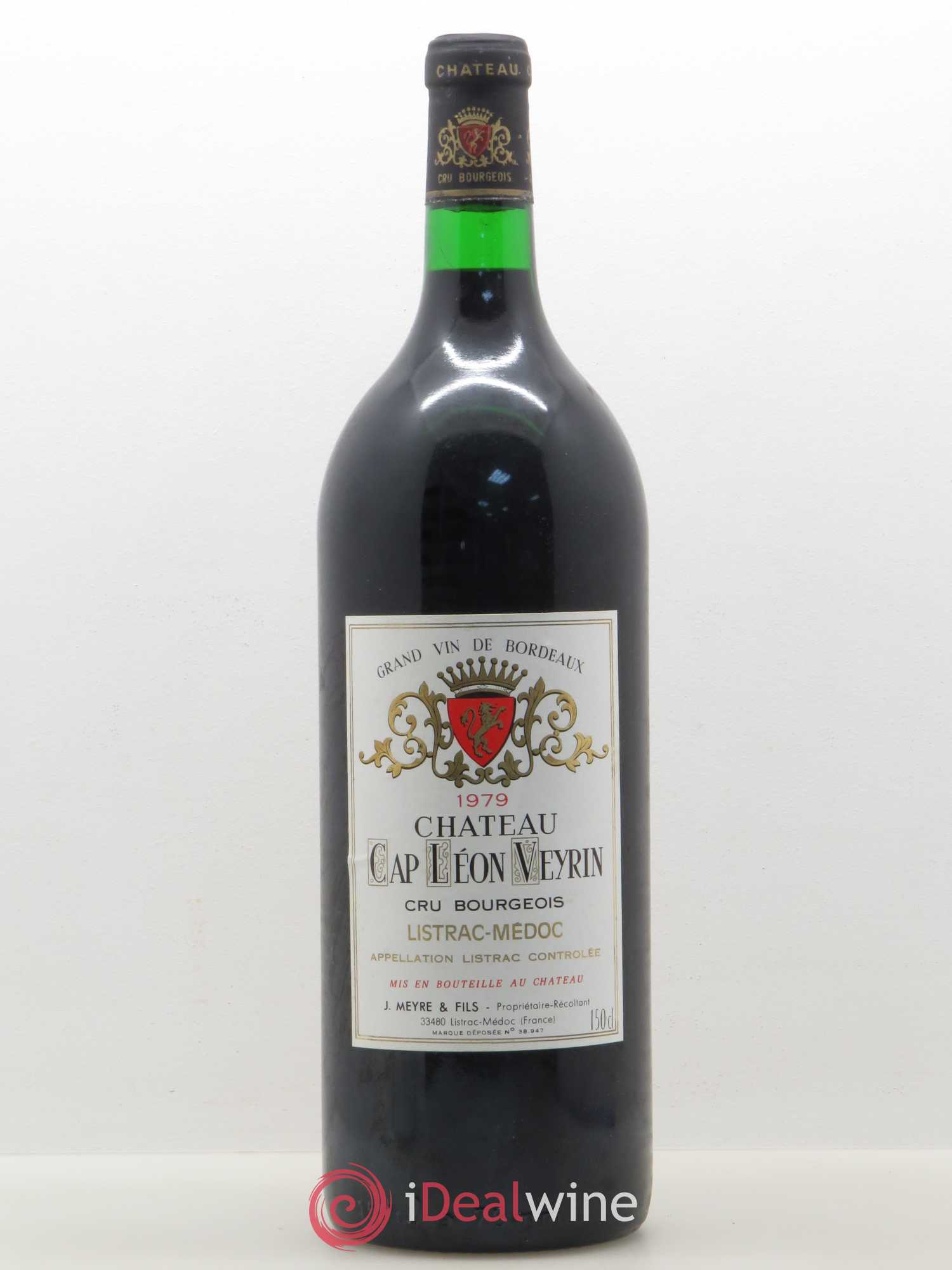 Bordeaux Listrac-Médoc Château Cap Leon Veyrin 1979 - Posten von 1 Magnum - 0