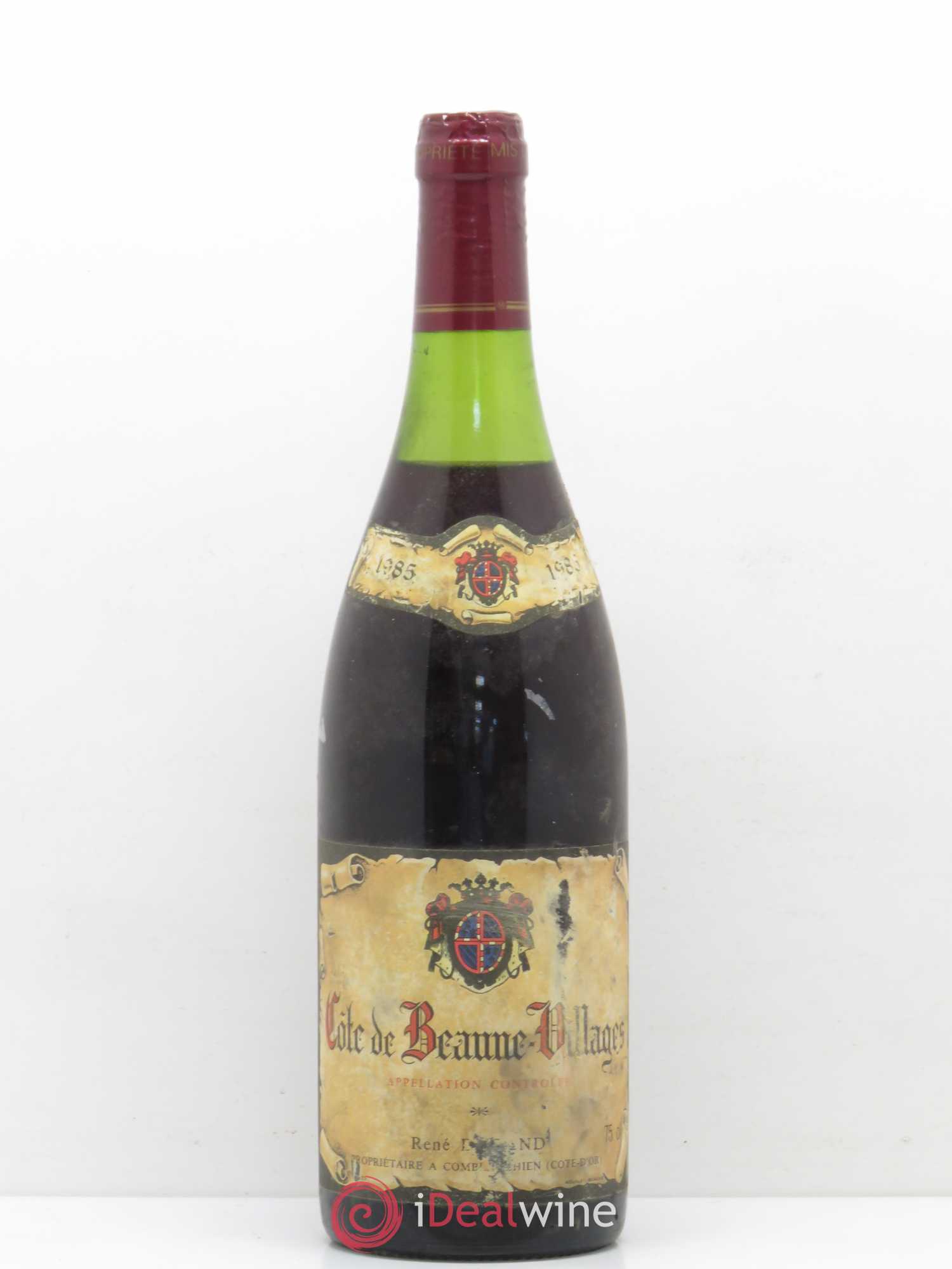 Côte de Beaune-Villages Réne Durand 1985 - Lot de 1 bouteille - 0