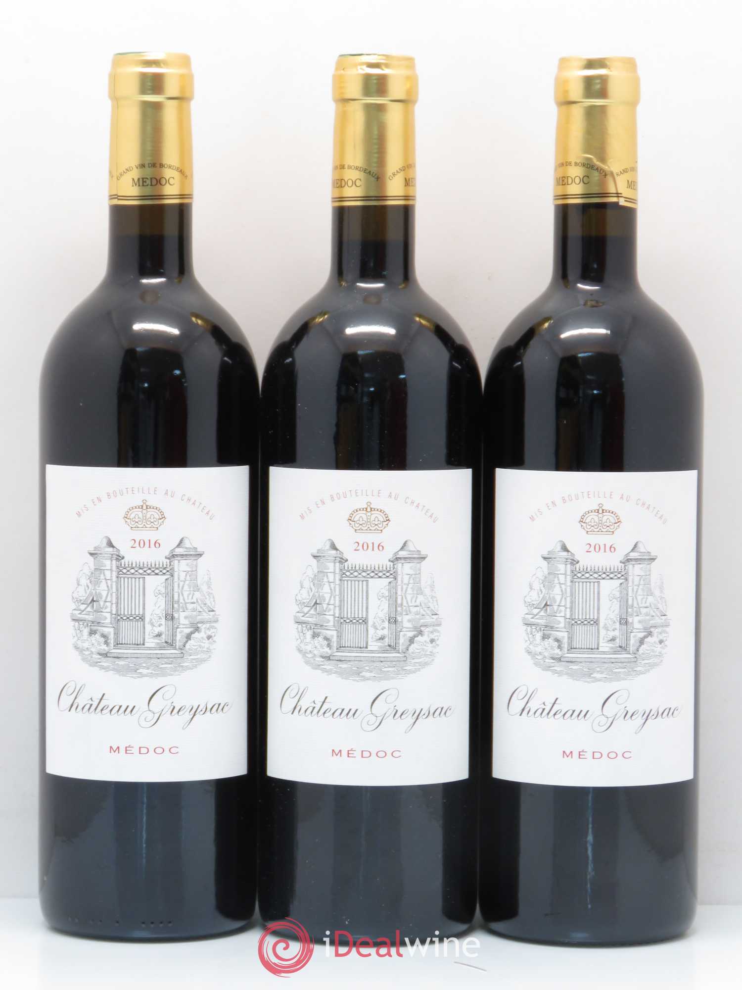 Château Greysac Cru Bourgeois 2016 - Lot de 6 bouteilles - 1