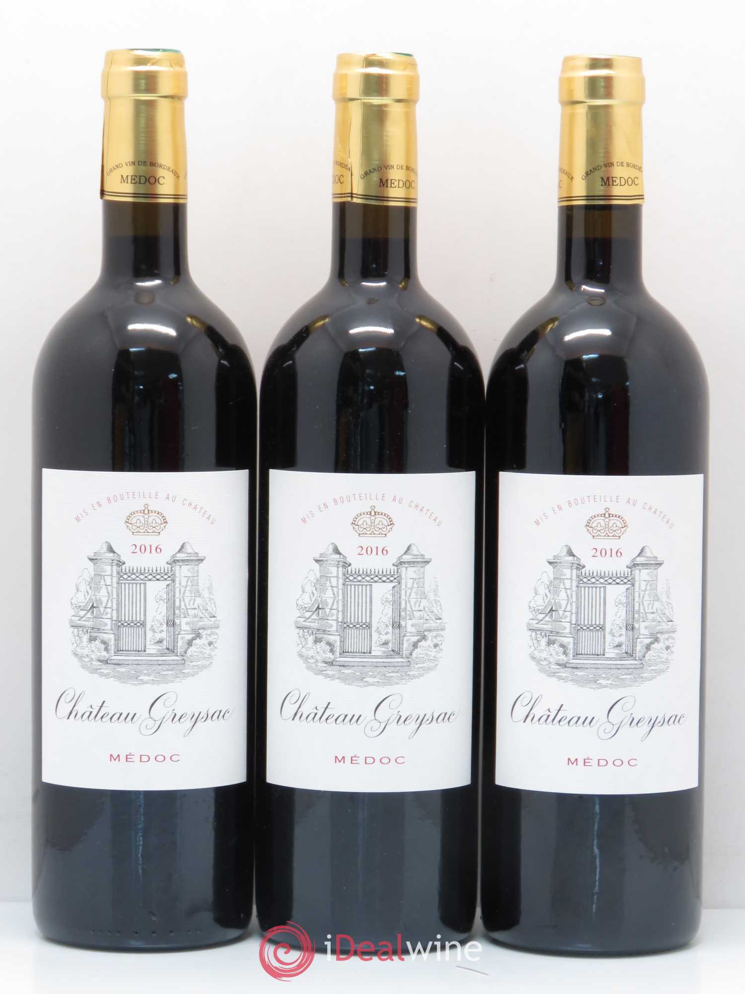 Château Greysac Cru Bourgeois 2016 - Lot de 6 bouteilles - 2