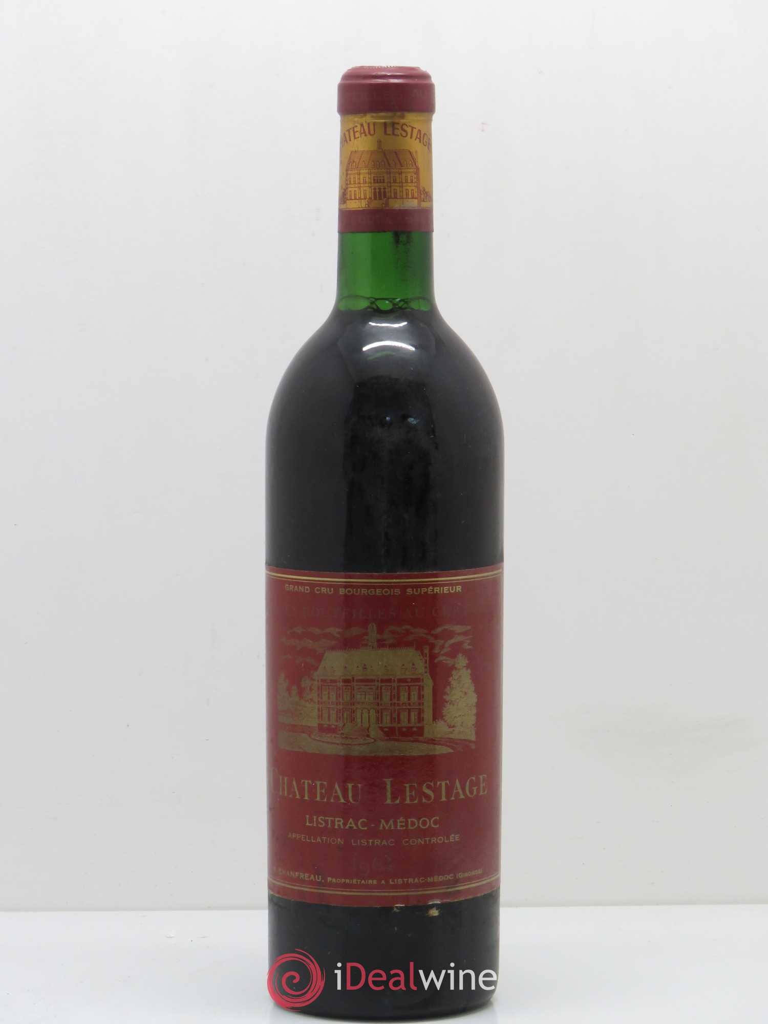 Château Lestage Cru Bourgeois 1964 - Lot de 1 bouteille - 0