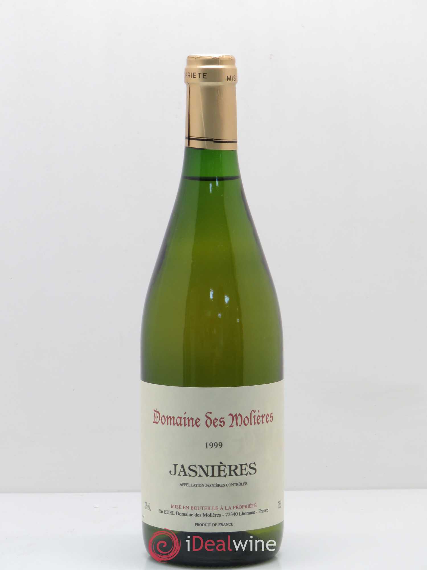 Jasnières Domaine des Molieres 1999 - Posten von 1 Flasche - 0