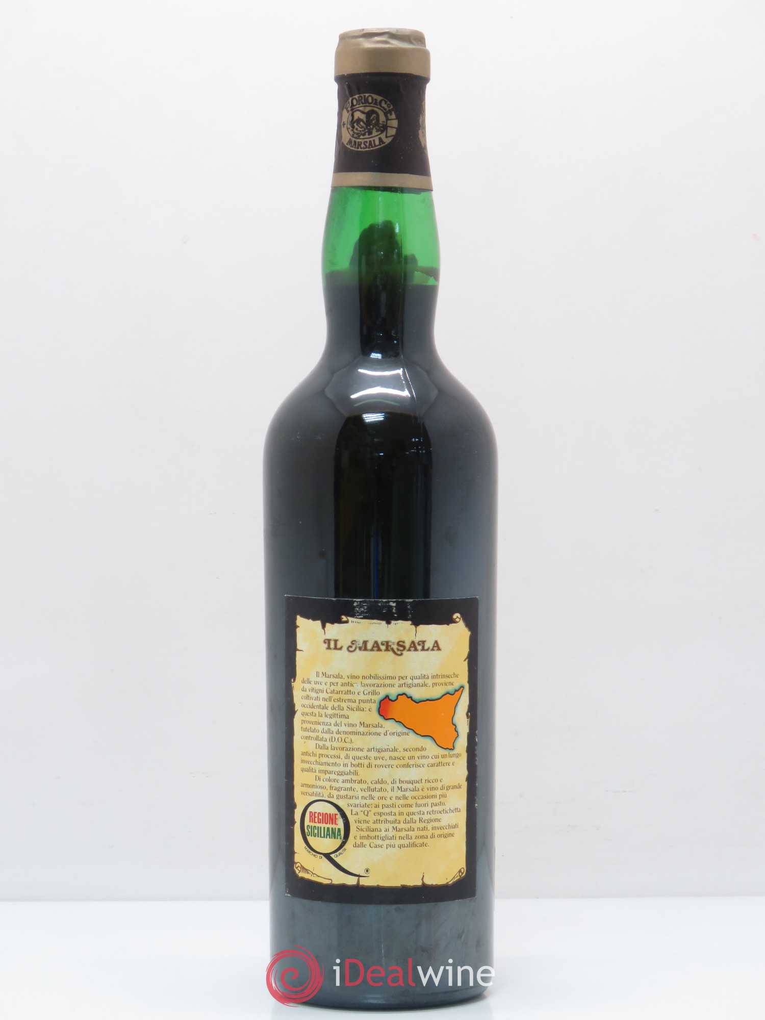 Italie Marsala Superiore Riserva ACI Cantine Florio 1840 - Lot de 1 bouteille - 1