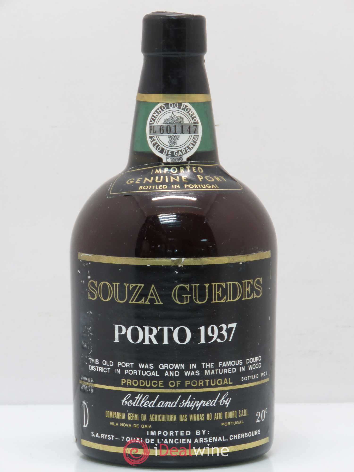 Porto Souza Guedes 1937 - Lot de 1 bouteille - 0