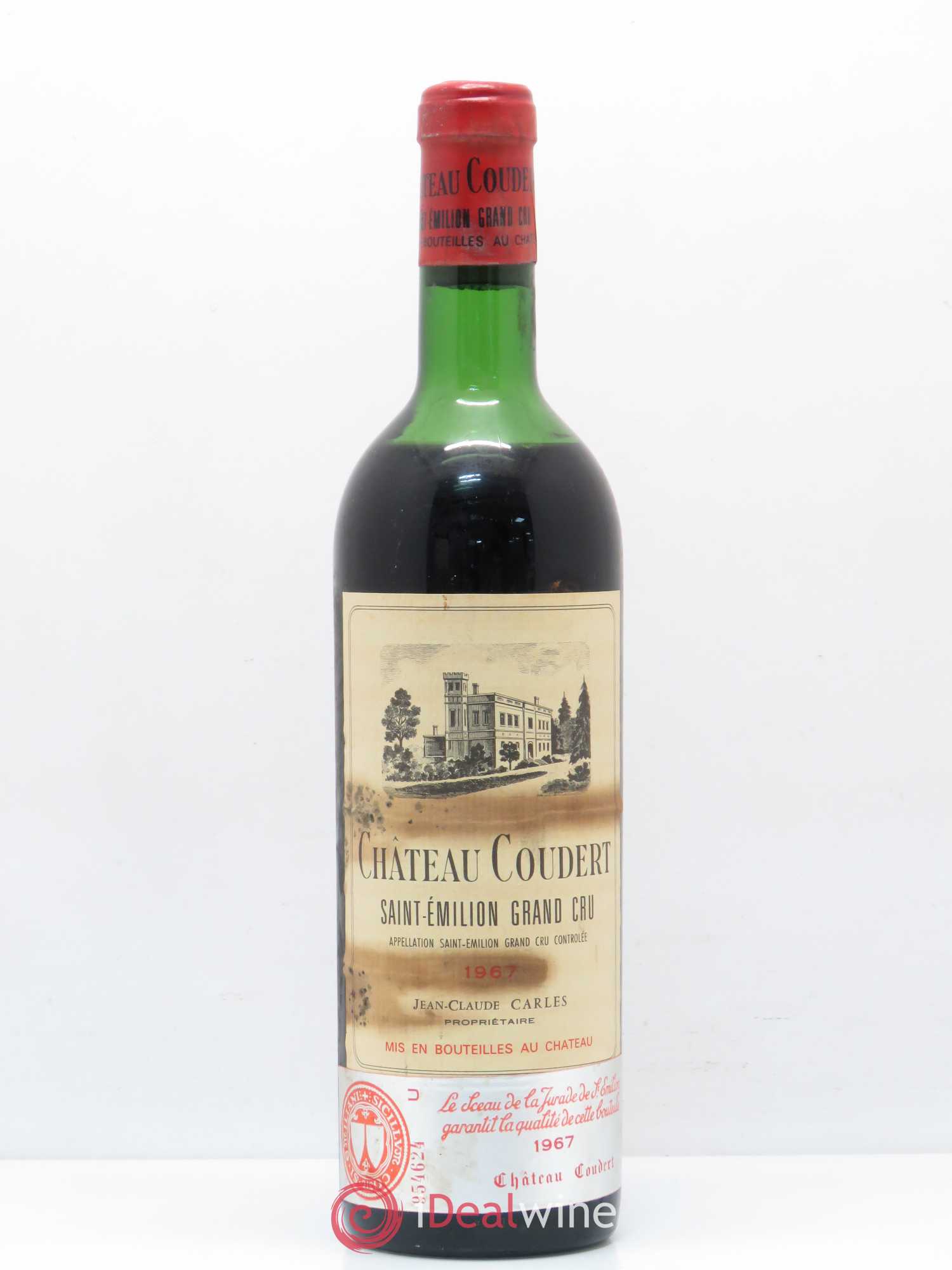 Saint-Émilion Château Coudert 1967 - Posten von 1 Flasche - 0
