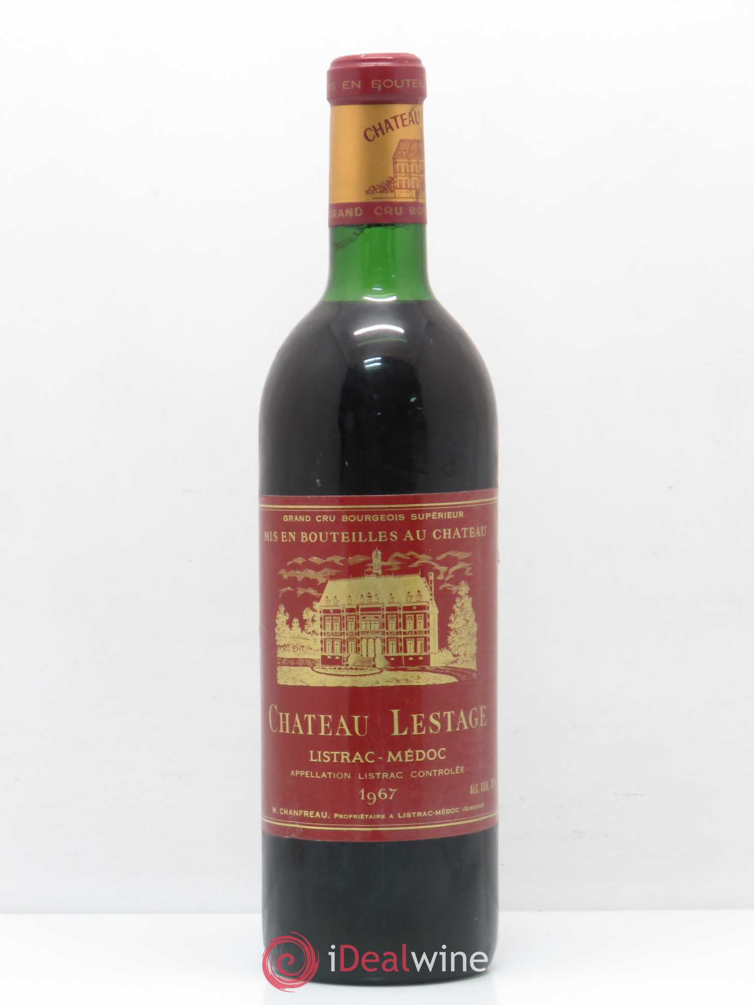 Château Lestage Cru Bourgeois 1967 - Lot de 1 bouteille - 0