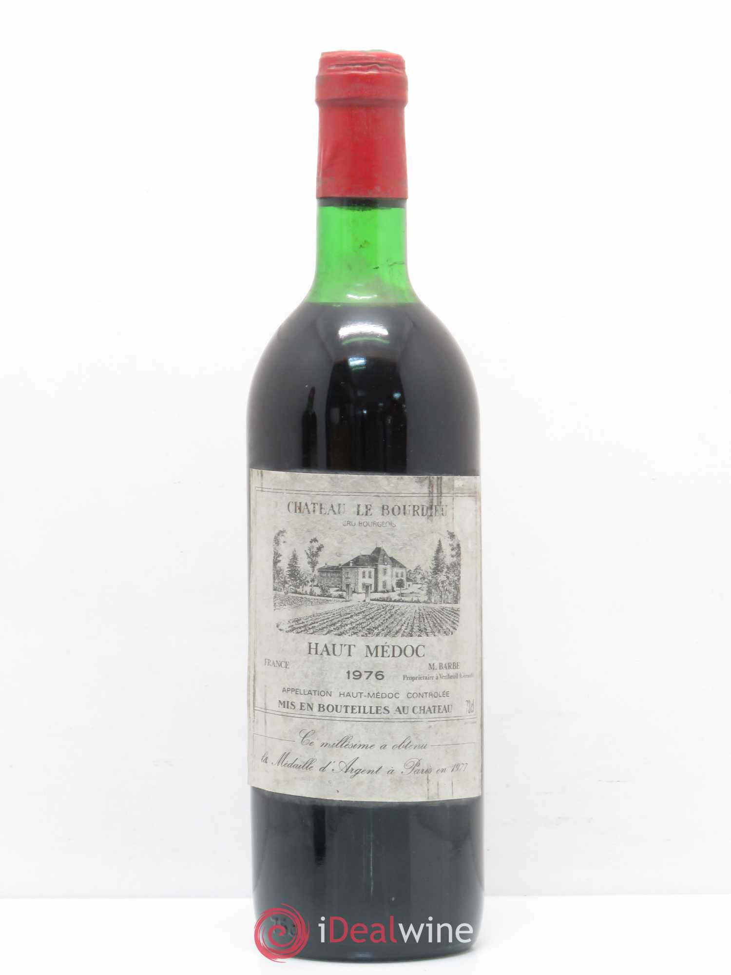 Château le Bourdieu Cru Bourgeois 1976 - Lot de 1 bouteille - 0