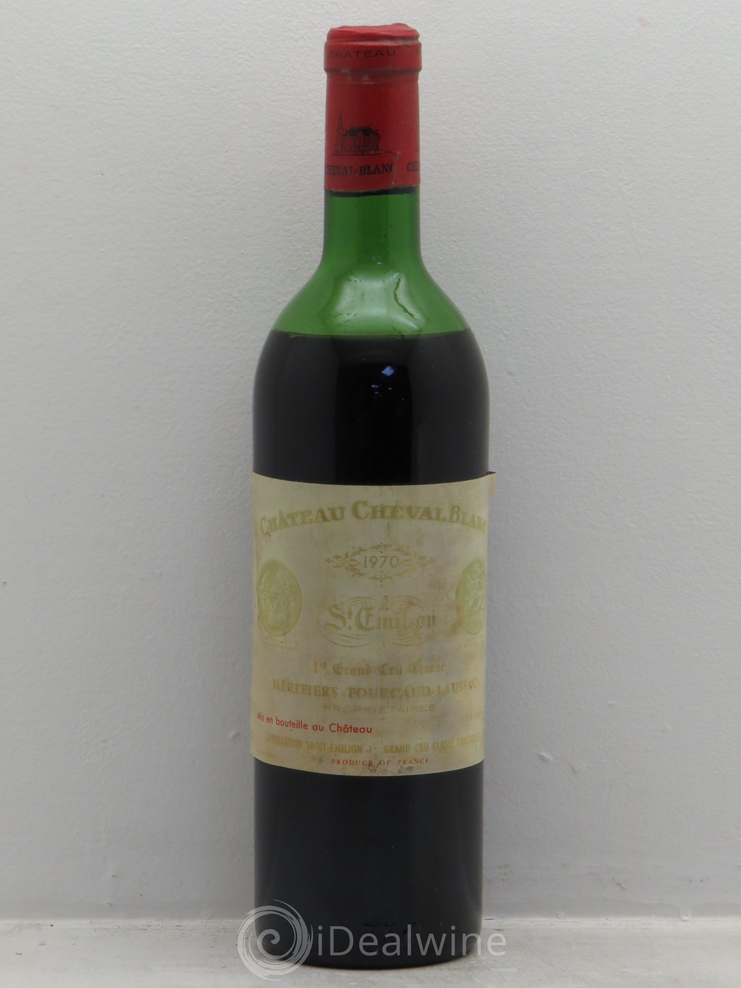 Château Cheval Blanc 1er Grand Cru Classé A 1970 - Lot de 1 bouteille - 0