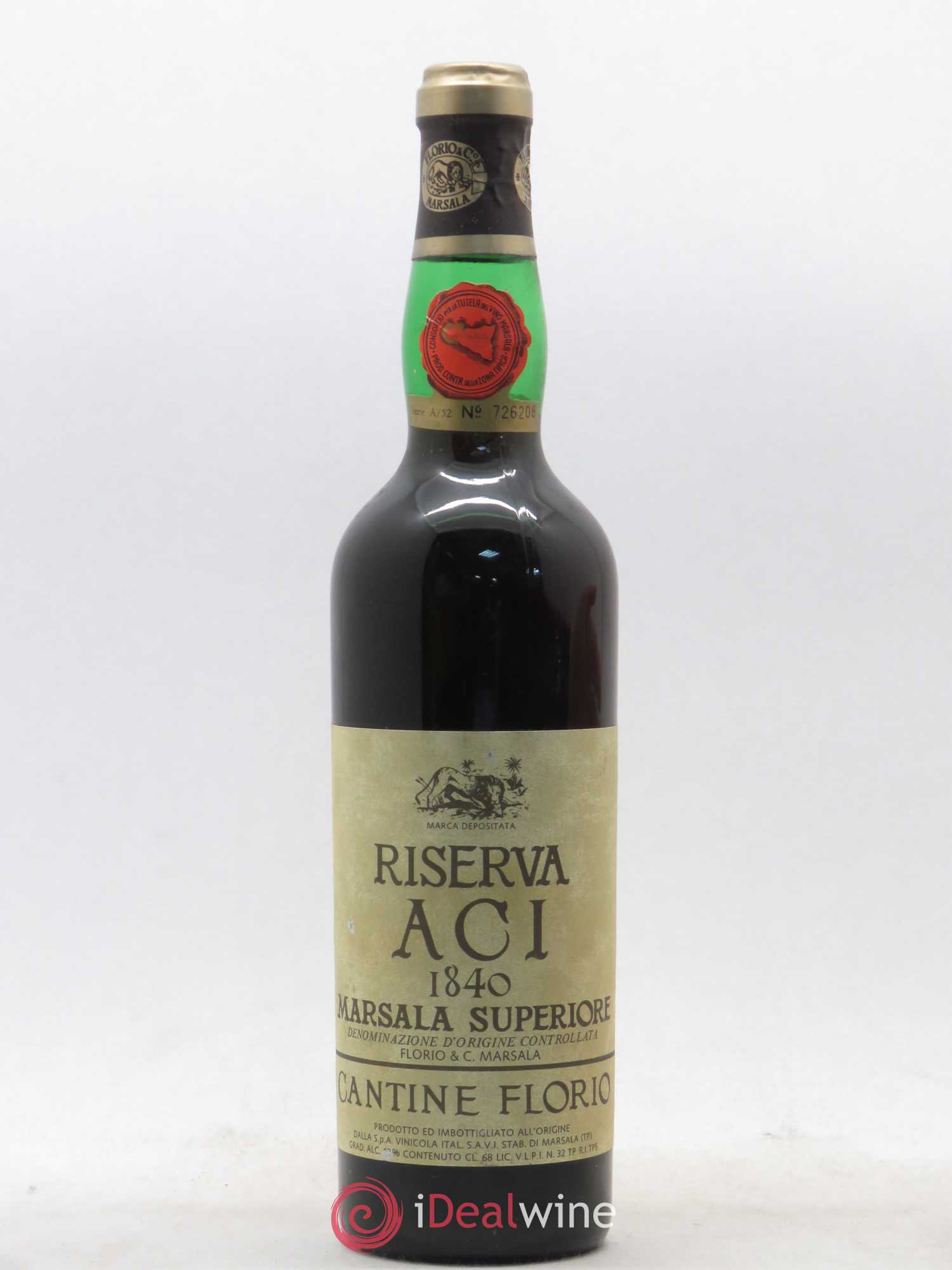 Italie Marsala Superiore Florio 1840 - Posten von 1 Flasche - 0