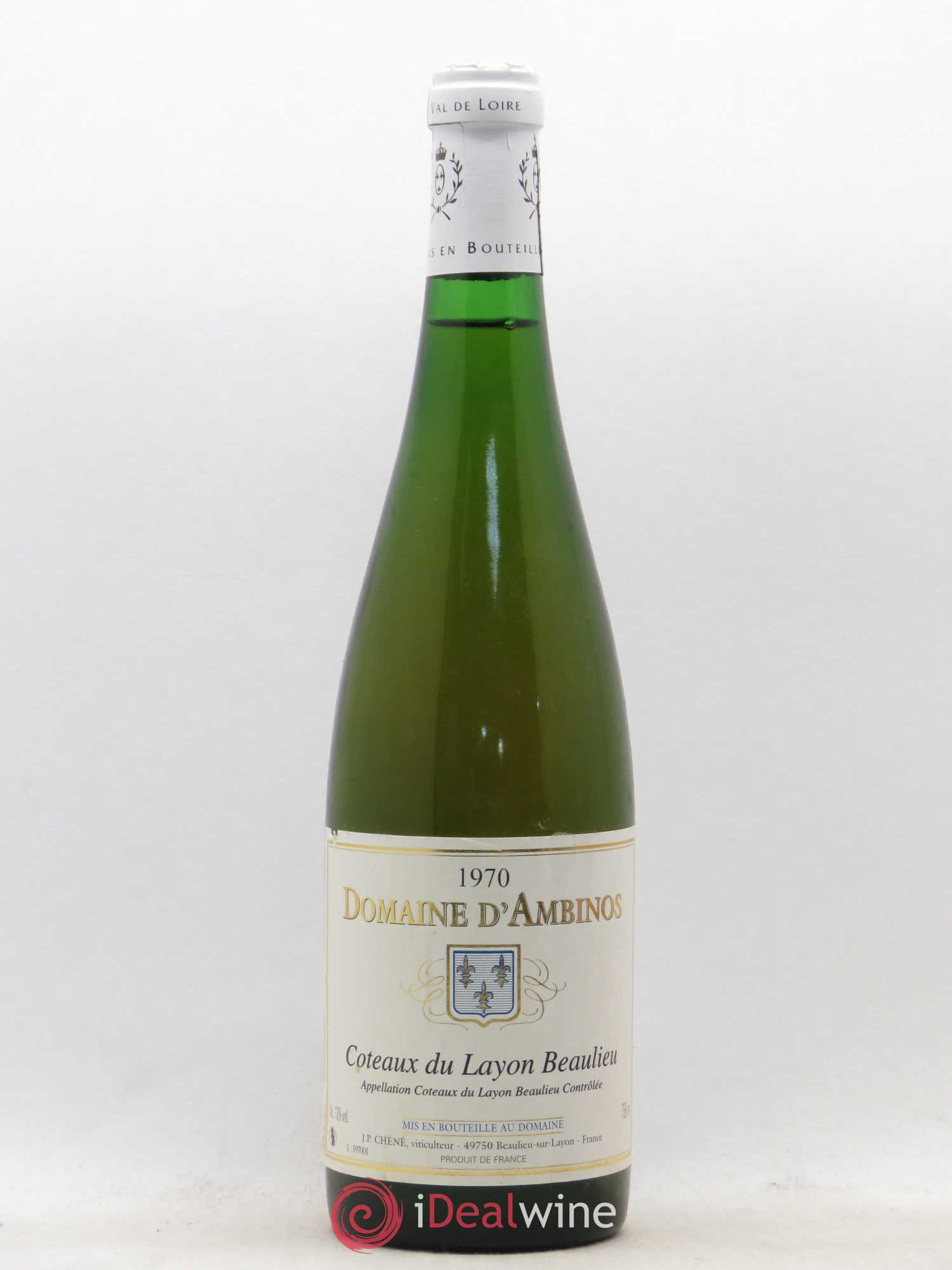 Coteaux du Layon Beaulieu Domaine D'Ambinos (sans prix de réserve) 1970 - Lotto di 1 bottiglia - 0