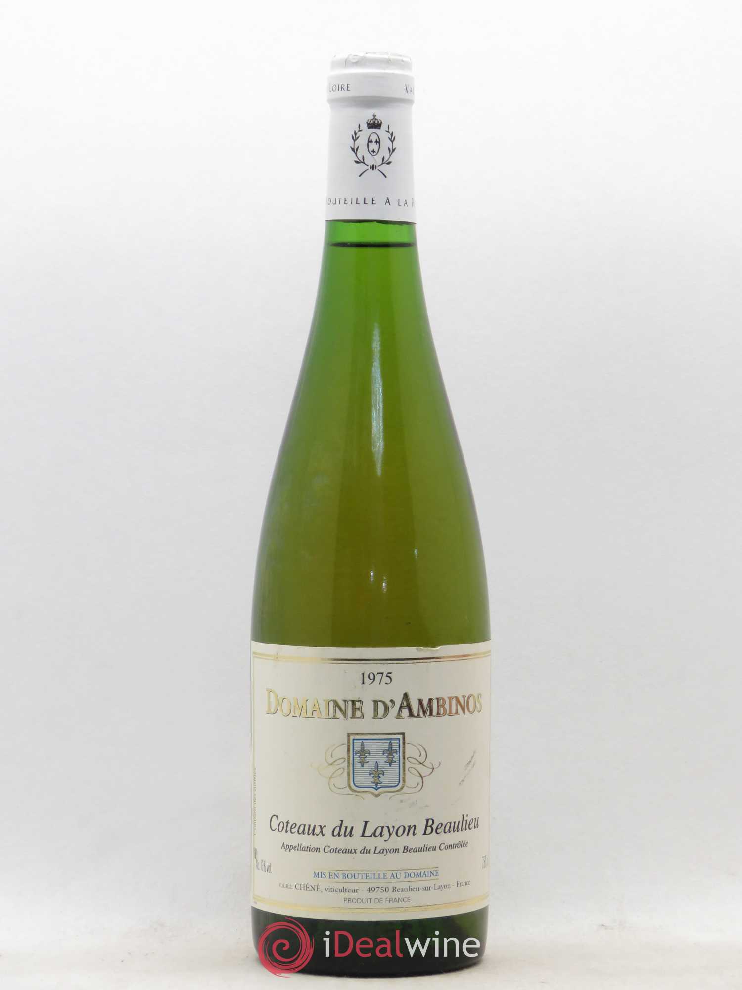 Coteaux du Layon Beaulieu Domaine D'Ambinos (sans prix de réserve) 1975 - Lotto di 1 bottiglia - 0