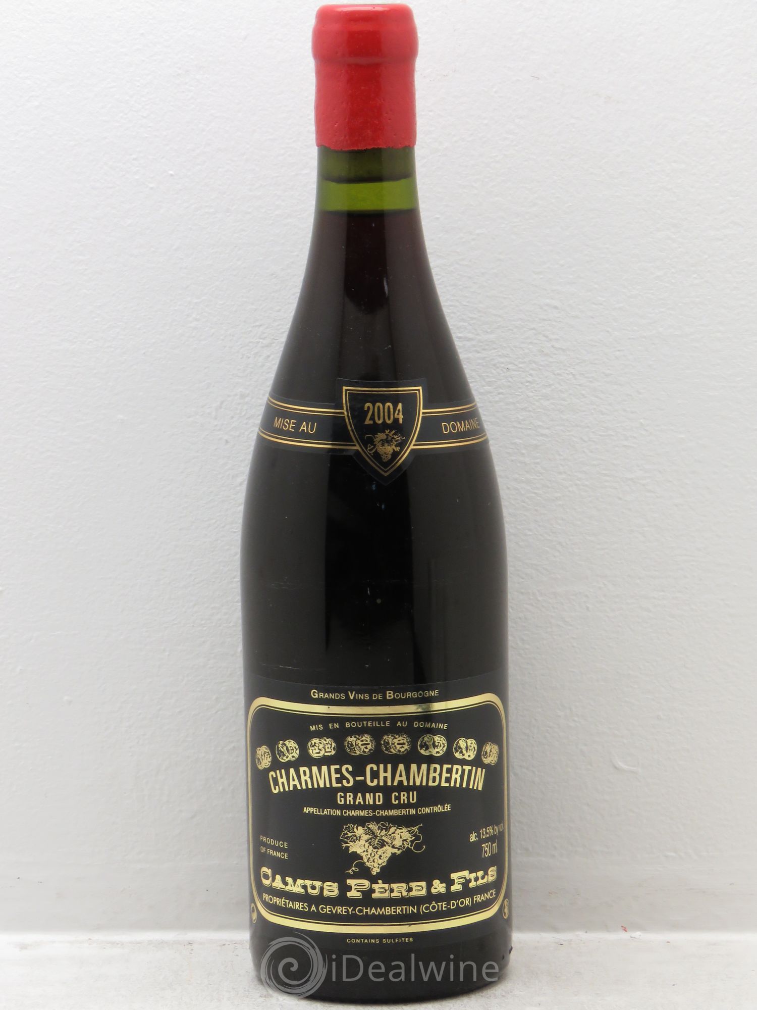Charmes-Chambertin Grand Cru Camus Père et Fils (Domaine) 2004 - Lot de 6 bouteilles - 0