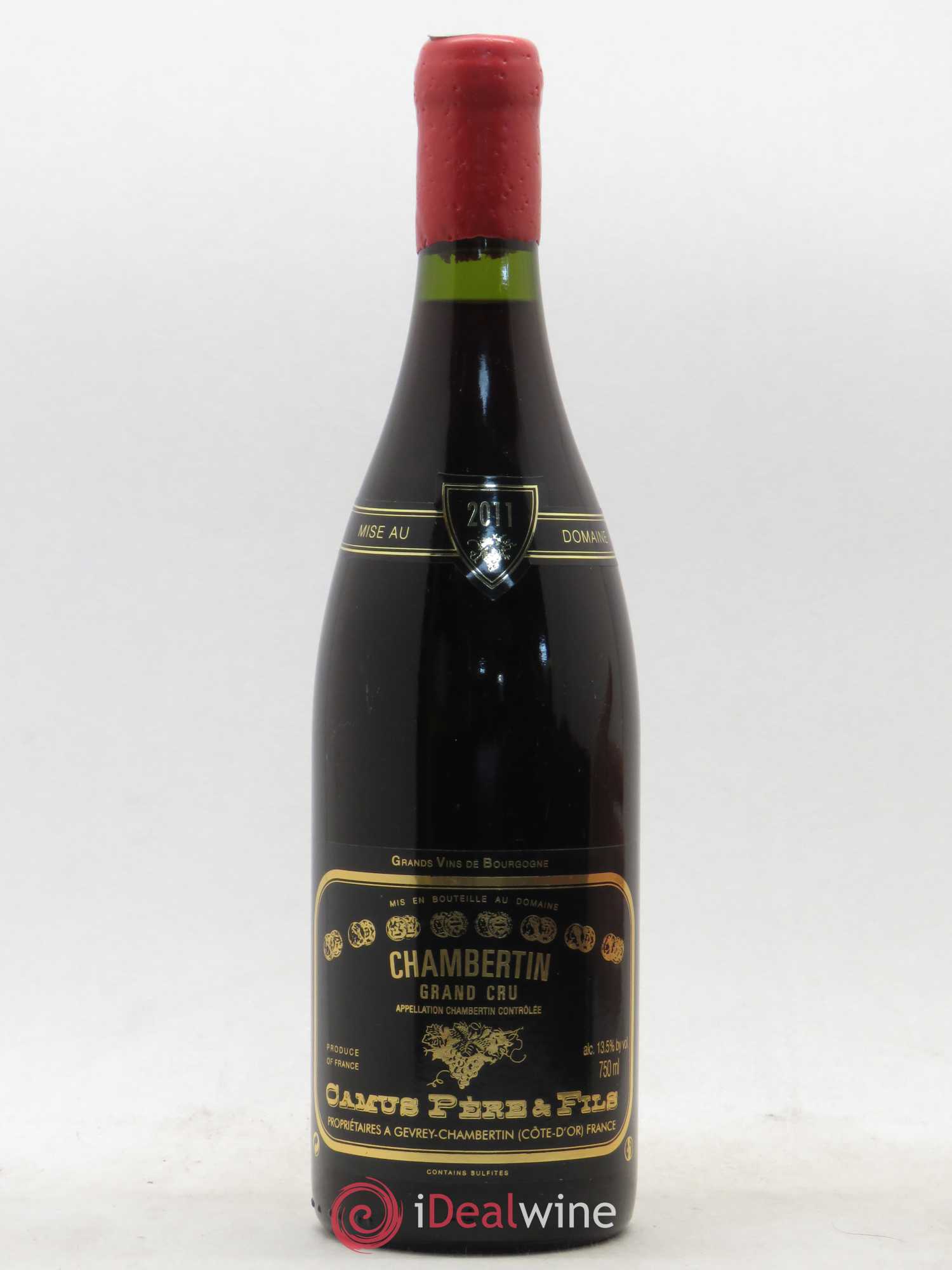 Chambertin Grand Cru Camus Pere et Fils 2011 - Posten von 1 Flasche - 0