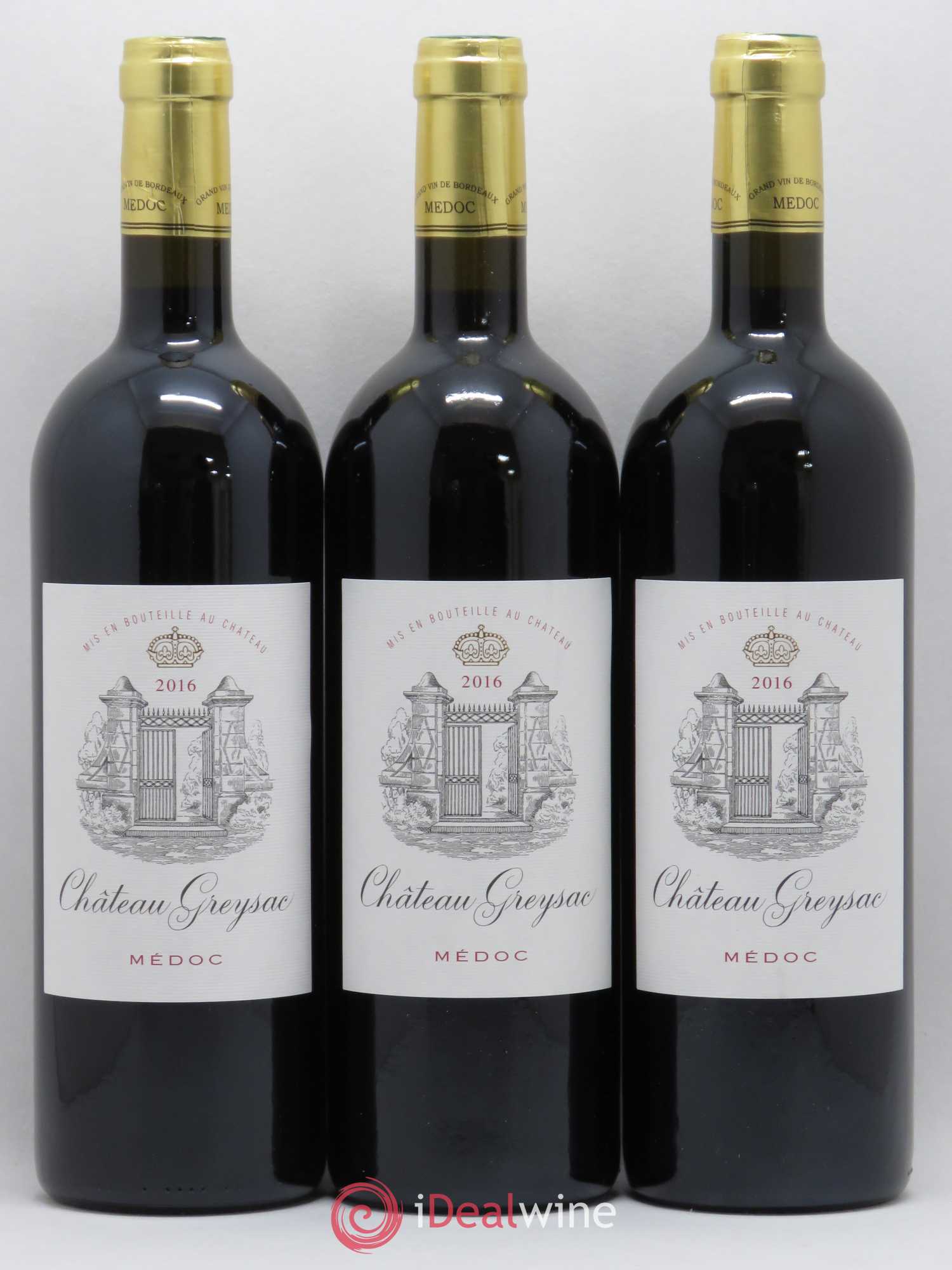 Château Greysac Cru Bourgeois (sans prix de réserve) 2016 - Lot de 6 bouteilles - 2