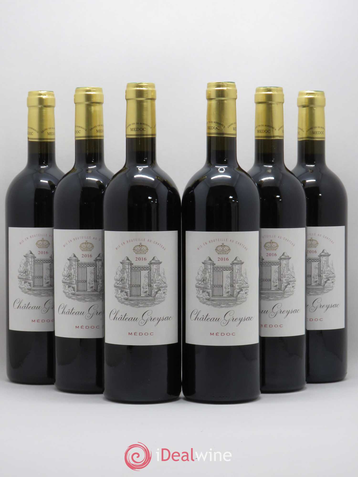 Château Greysac Cru Bourgeois (sans prix de réserve) 2016 - Lot de 6 bouteilles - 0
