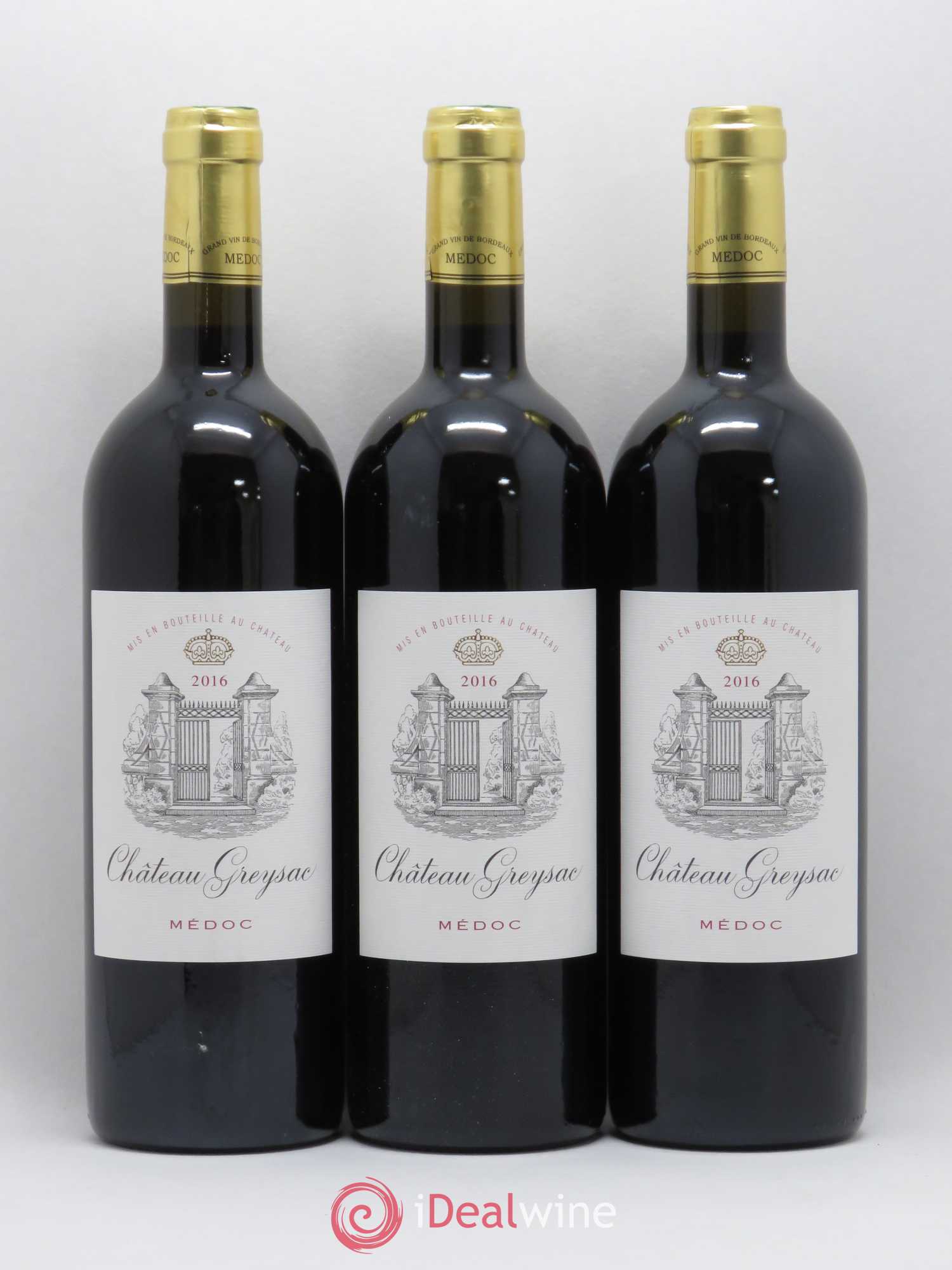 Château Greysac Cru Bourgeois (sans prix de réserve) 2016 - Lot de 6 bouteilles - 2