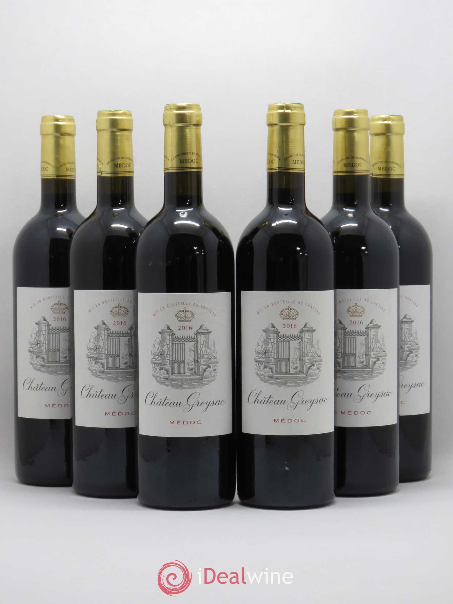 Château Greysac Cru Bourgeois (sans prix de réserve) 2016 - Lot de 6 bouteilles - 0