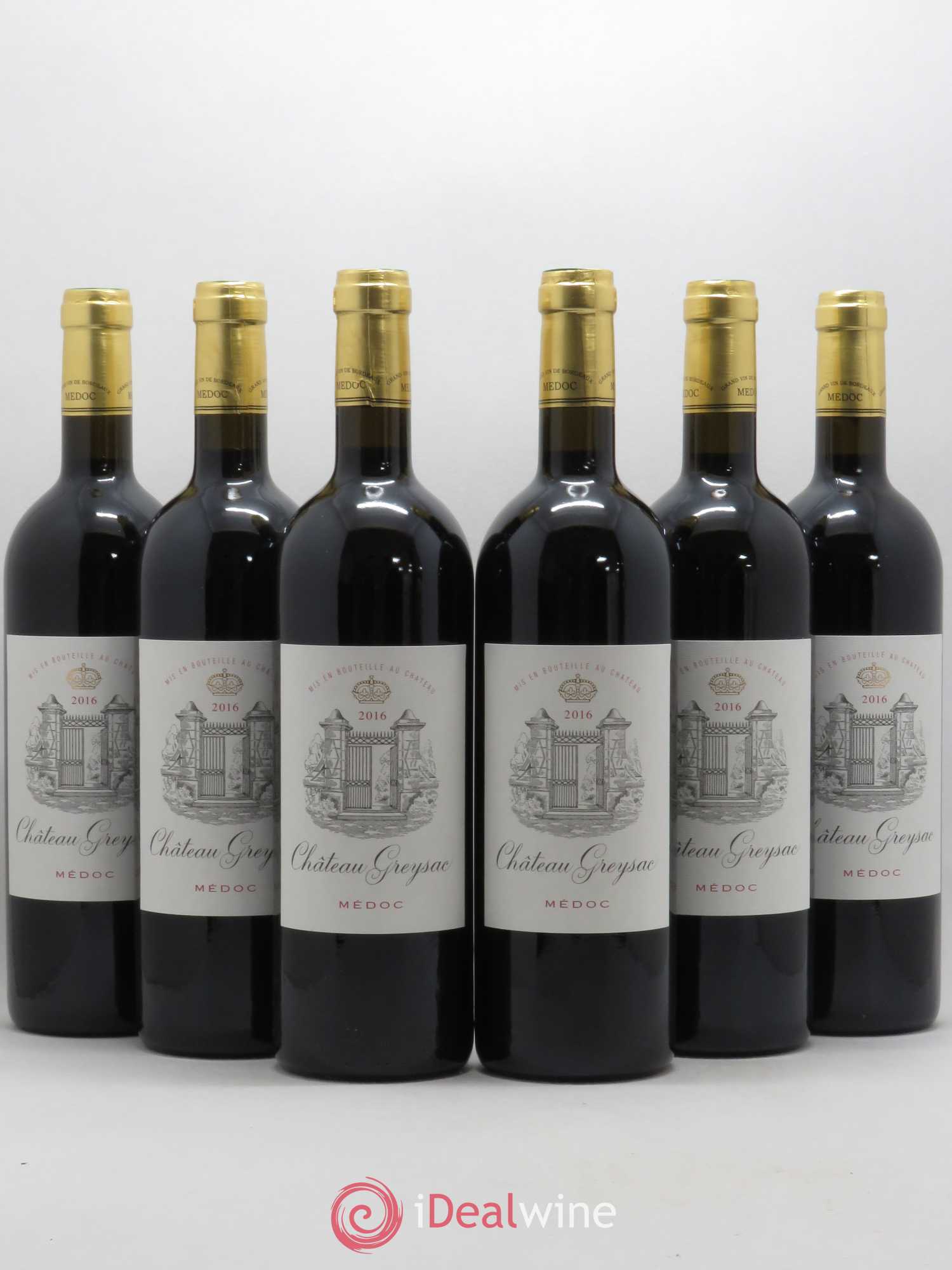 Château Greysac Cru Bourgeois 2016 - Lot de 6 bouteilles - 0