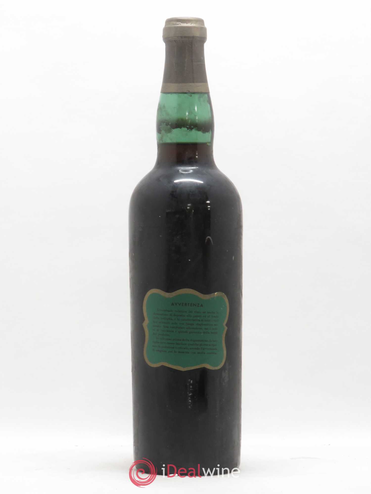 Italie Marsala Superiore Florio cantine Florio 1840 - Posten von 1 Flasche - 1