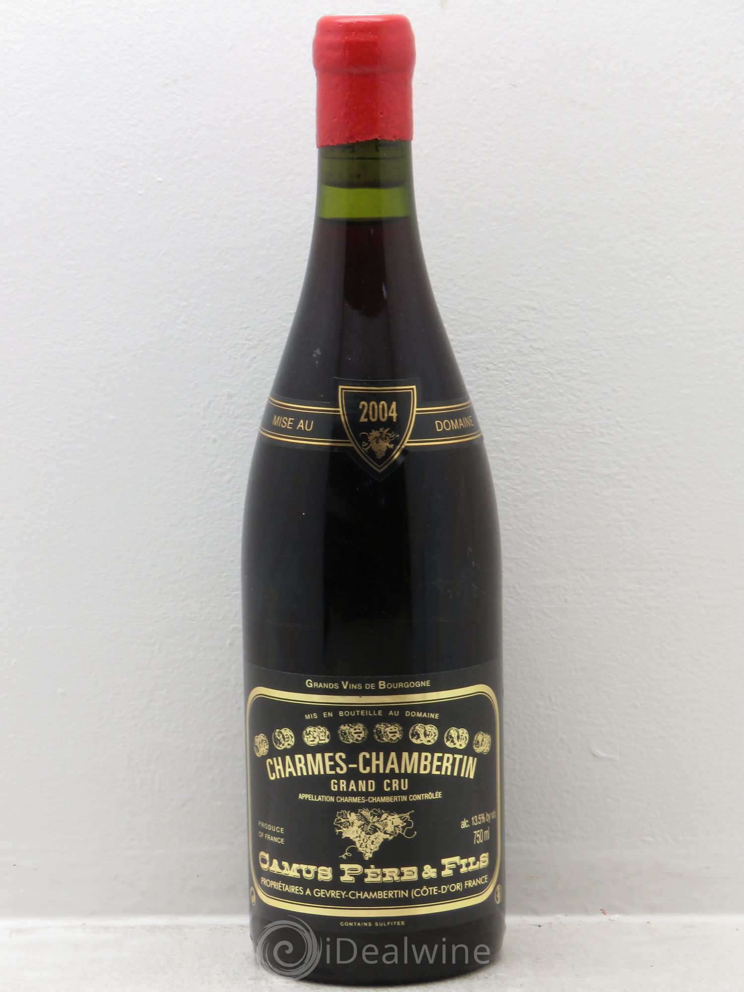 Charmes-Chambertin Grand Cru Camus Père et Fils (Domaine) 2004 - Lot de 1 bouteille - 0