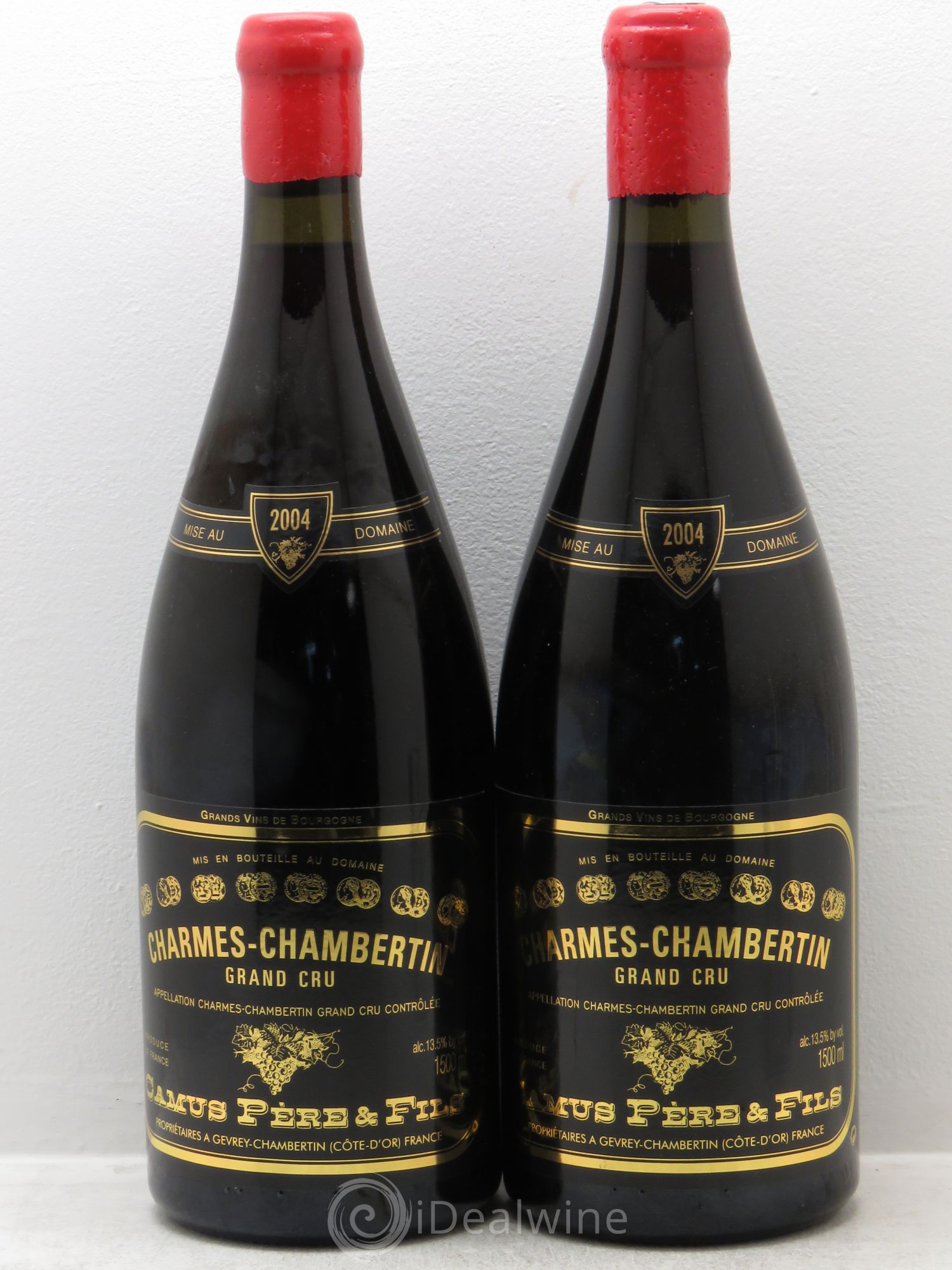 Charmes-Chambertin Grand Cru Camus Père et Fils (Domaine) 2004 - Lot de 2 magnums - 0