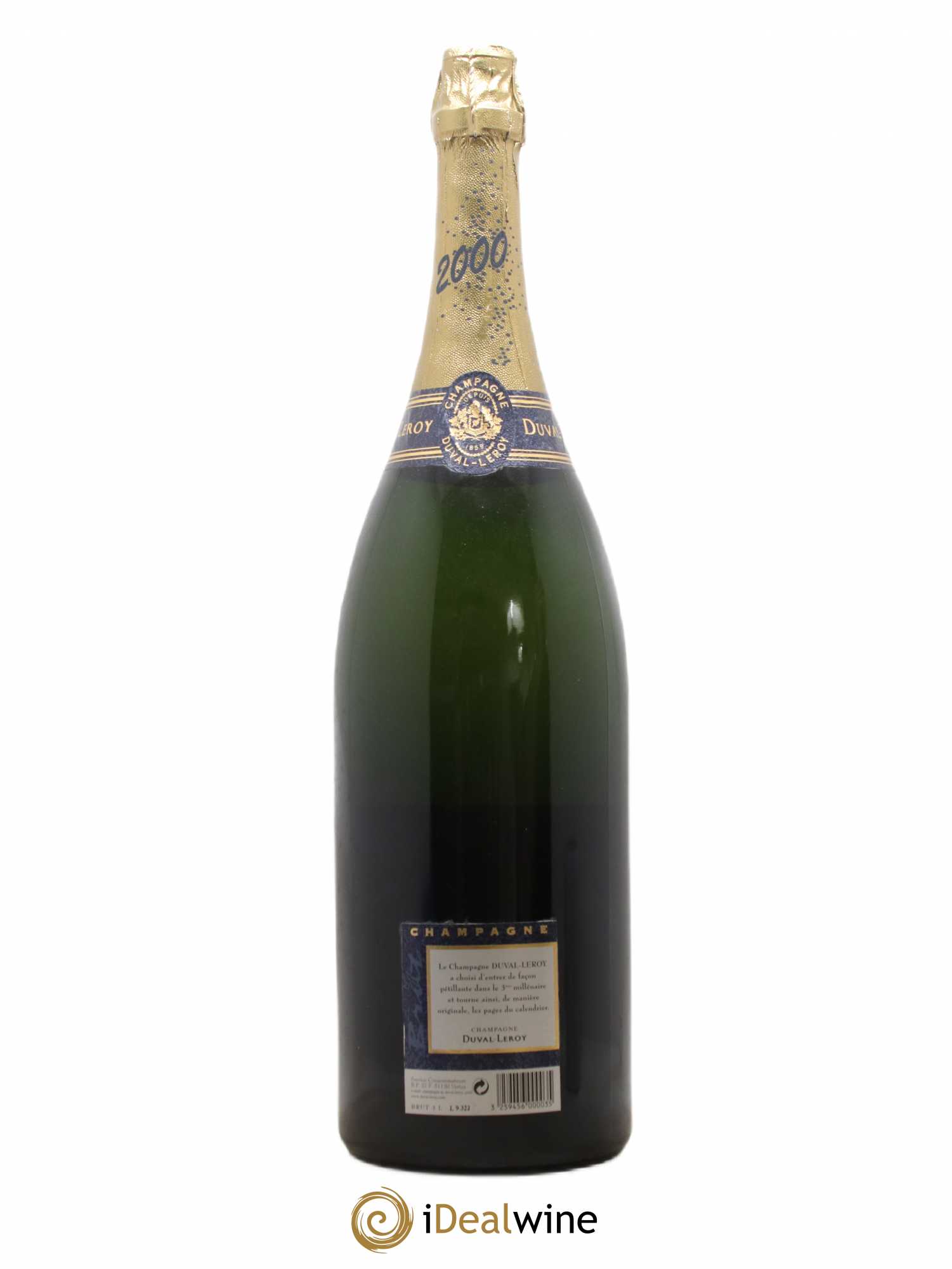 Champagne Cuvée de l'an 2000 Duval Leroy - Lot of 1 double magnum - 1