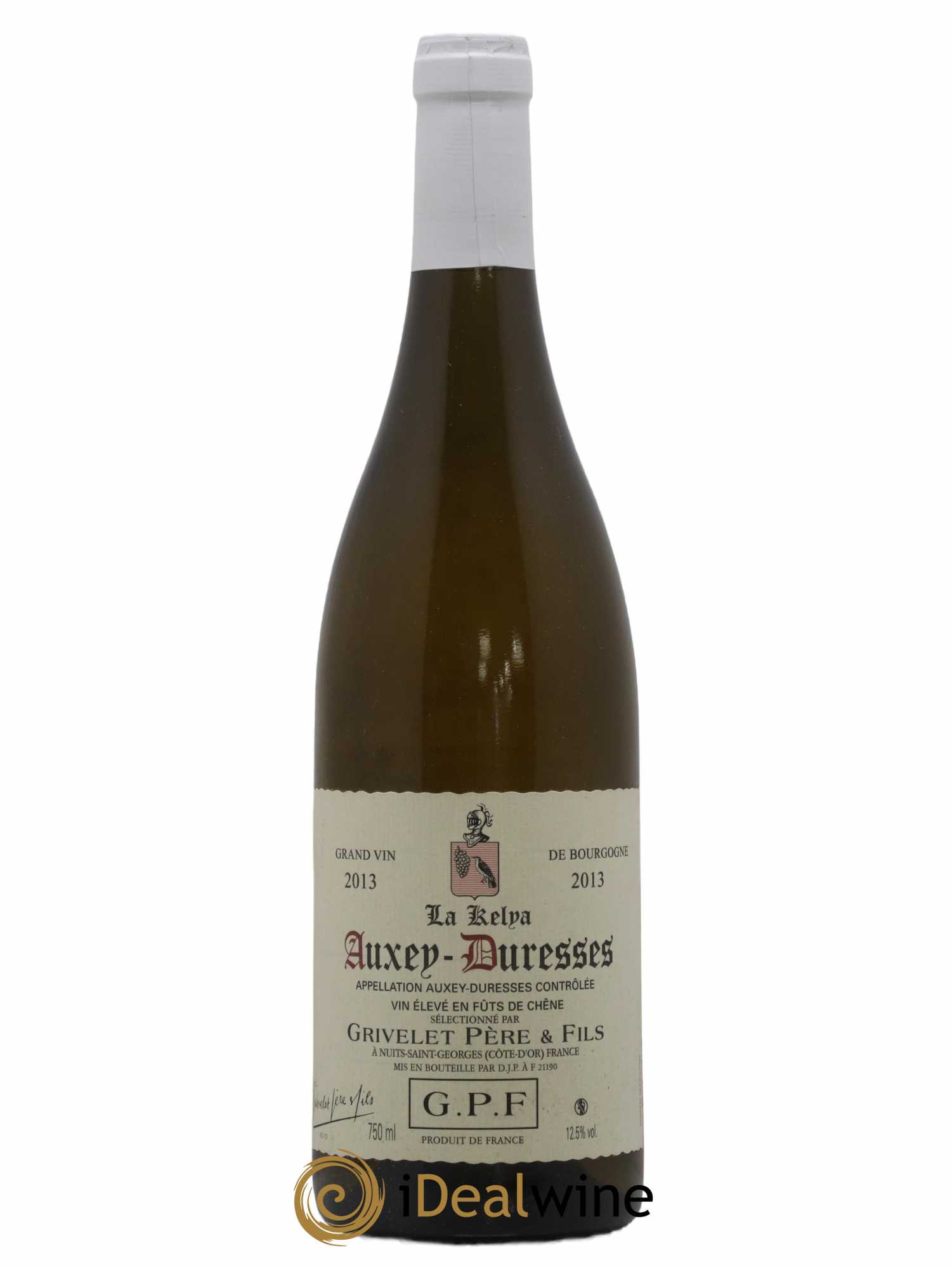 Auxey-Duresses La Kelya Grivelet Pere & Fils Blanc 2013 - Lot de 1 bouteille - 0