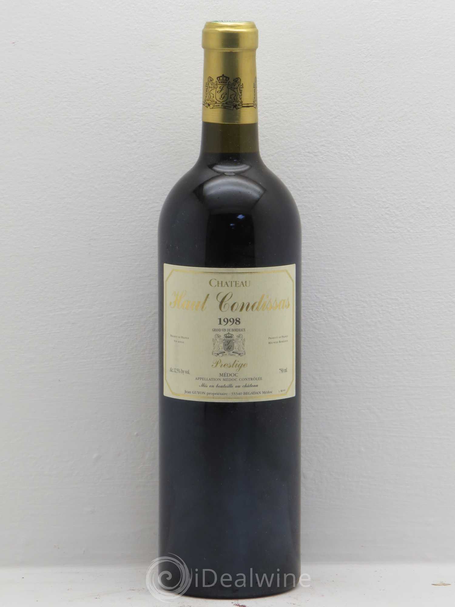 Haut-Condissas 1998 - Lot de 1 bouteille - 0
