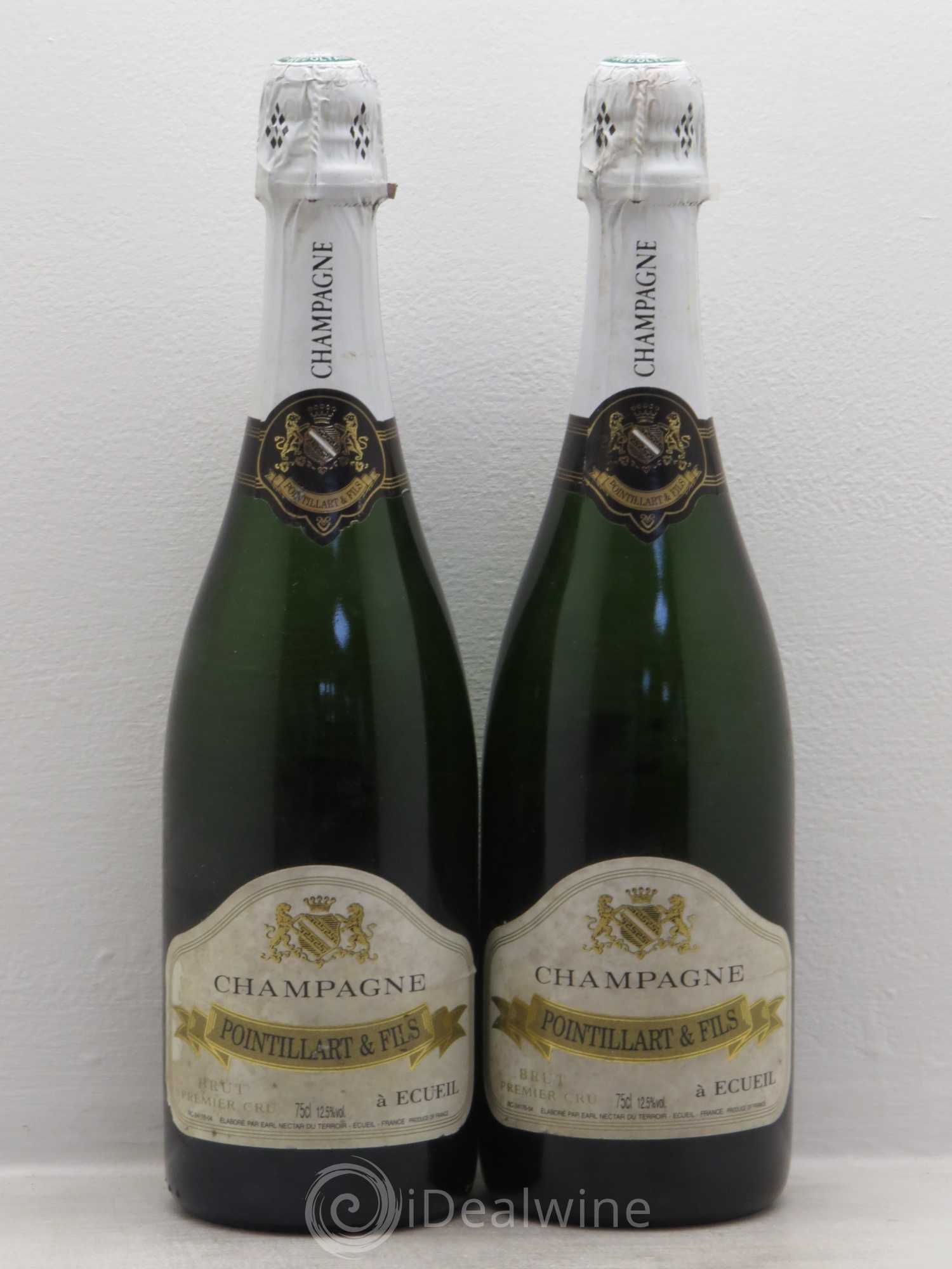 Champagne Pointillard - Lot de 2 bouteilles - 0