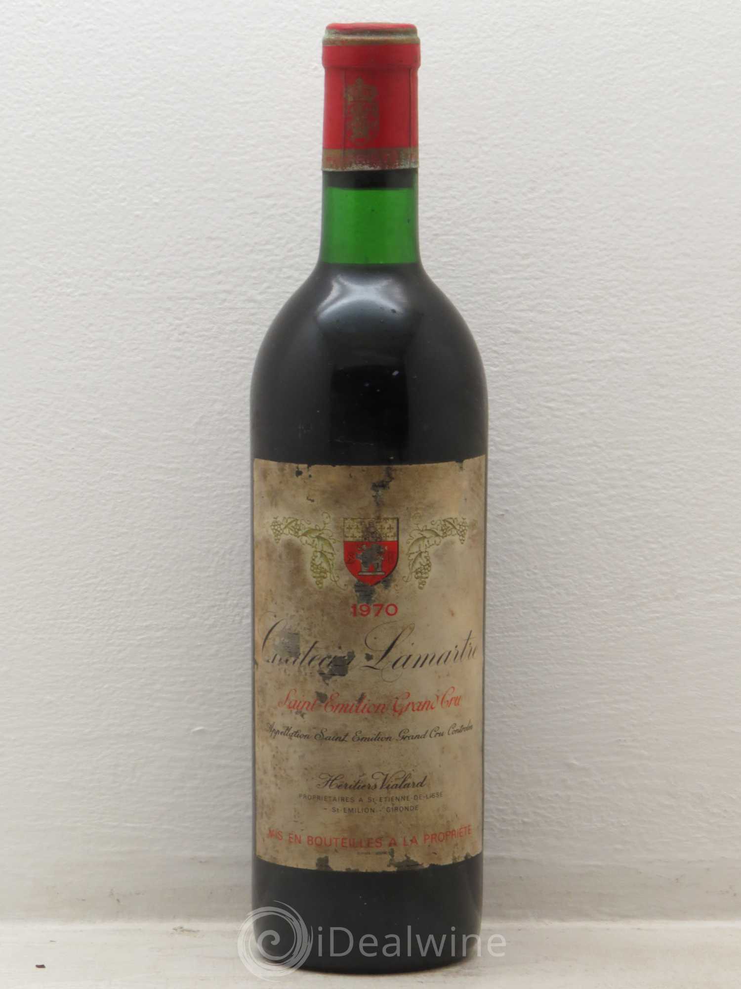 Château Lamartre 1970 - Lot de 1 bouteille - 0