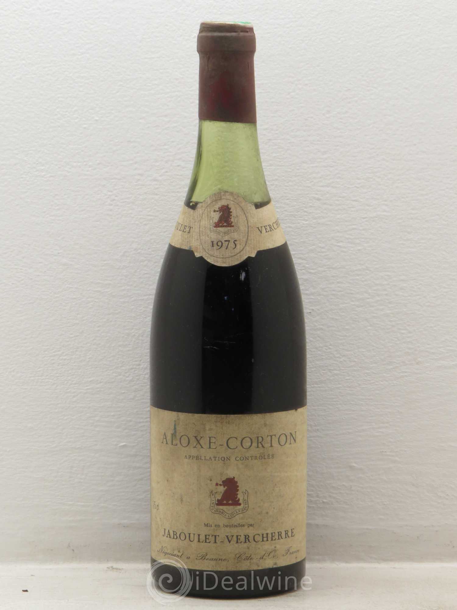 Aloxe-Corton Domaine Jaboulet Vercherre 1975 - Posten von 1 Flasche - 0