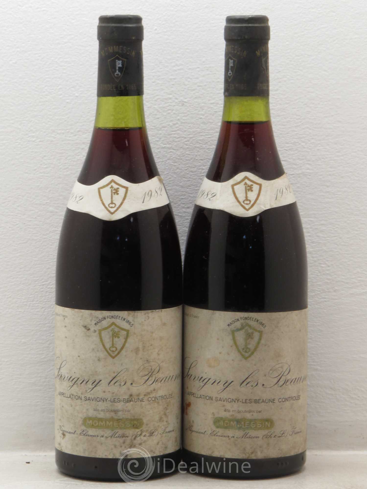 Savigny-lès-Beaune Domaine Mommessin 1982 - Posten von 2 Flaschen - 0