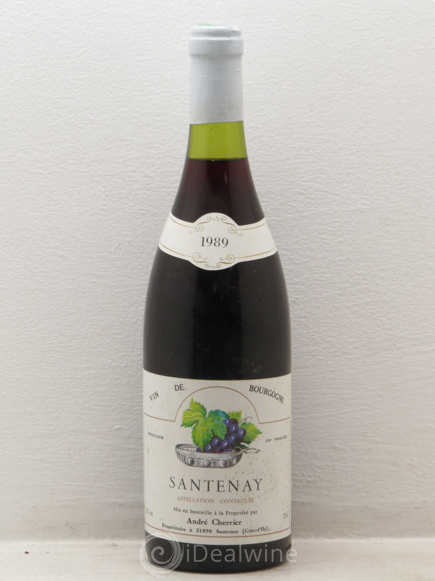 Santenay Domaine Cherrier (sans prix de réserve) 1989 - Posten von 12 Flaschen - 0