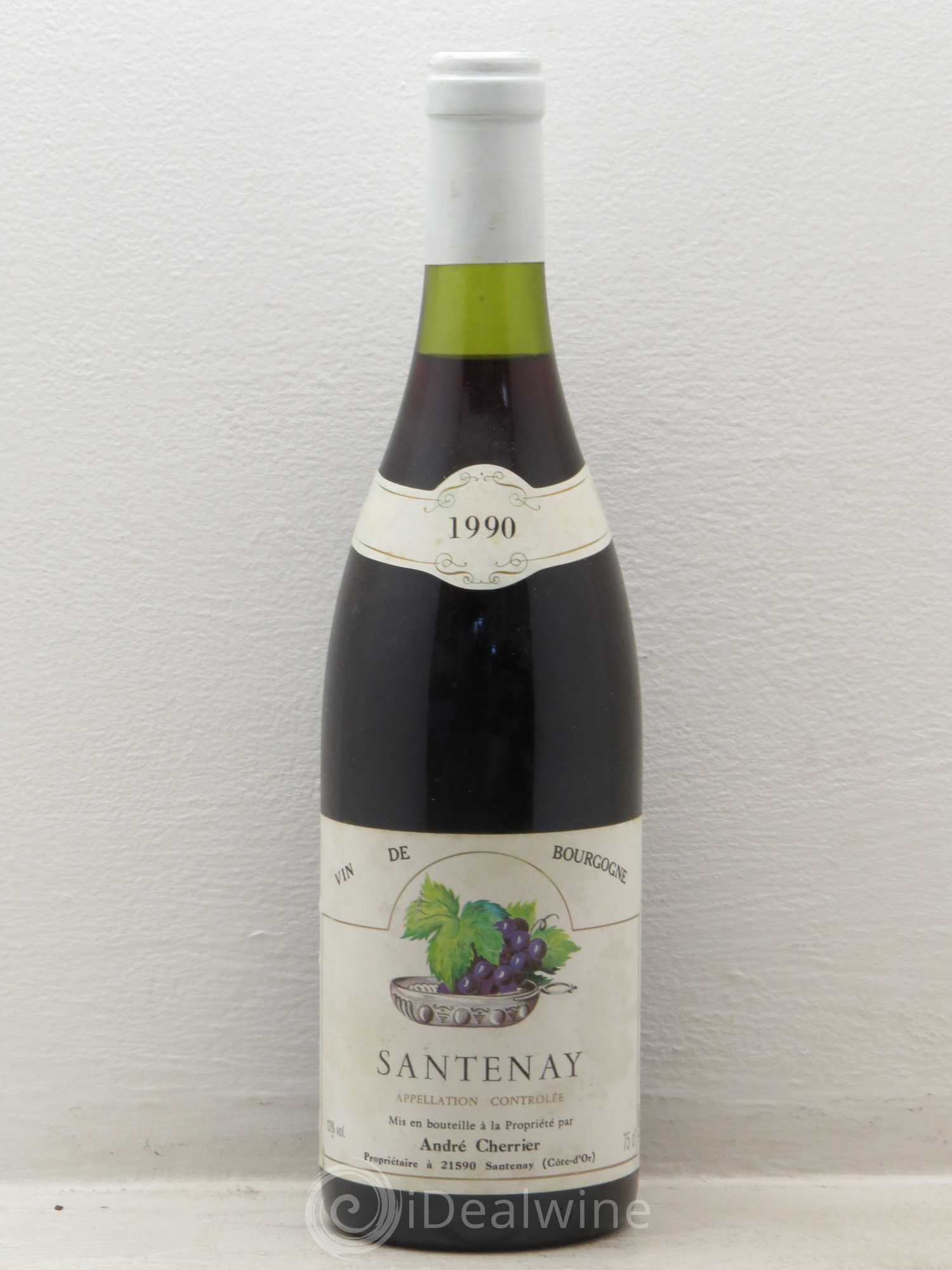 Santenay Domaine Cherrier 1990 - Posten von 6 Flaschen - 0