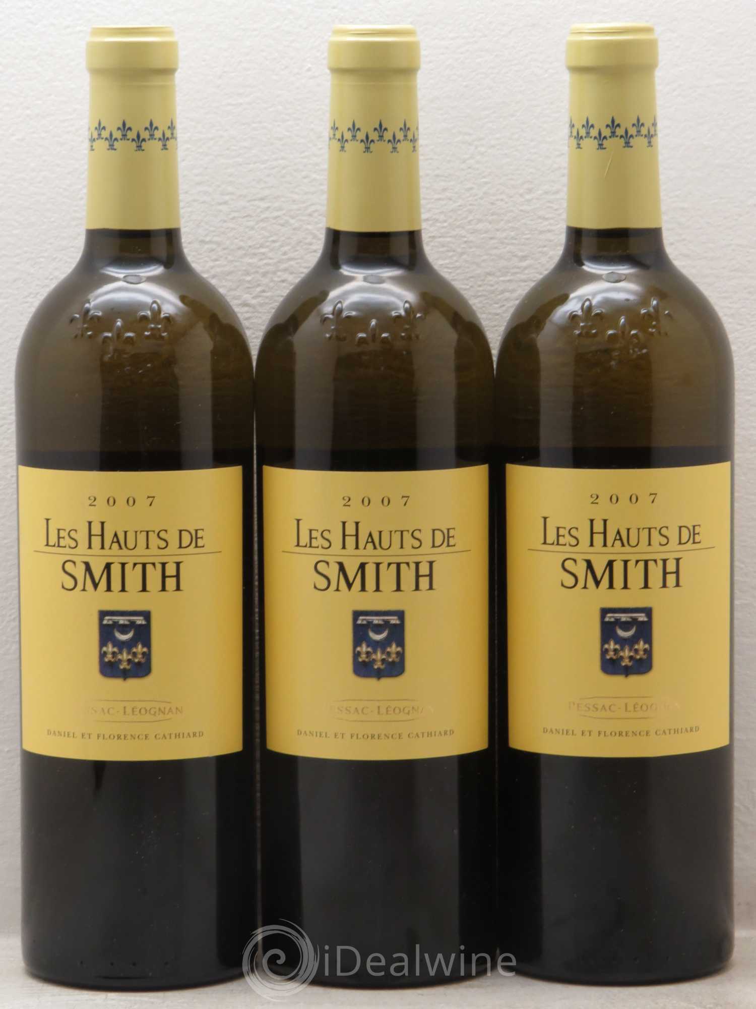 Les Hauts de Smith Second Vin 2007 - Lot de 3 bouteilles - 0