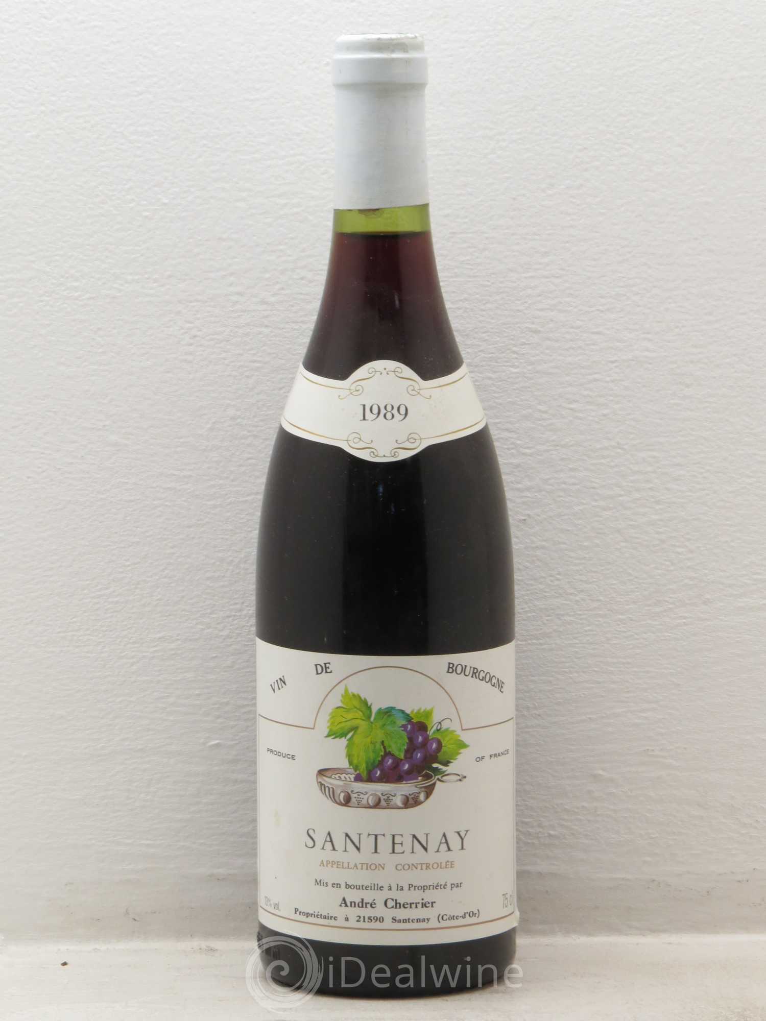 Santenay Domaine Cherrier (sans prix de réserve) 1989 - Posten von 6 Flaschen - 0