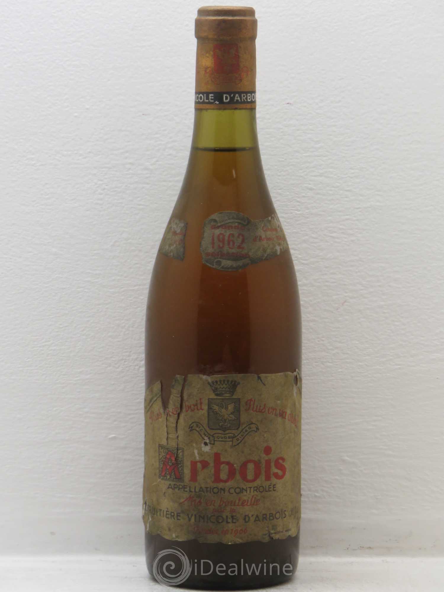 Arbois Fruitière Vinicole 1962 - Lot de 1 bouteille - 0