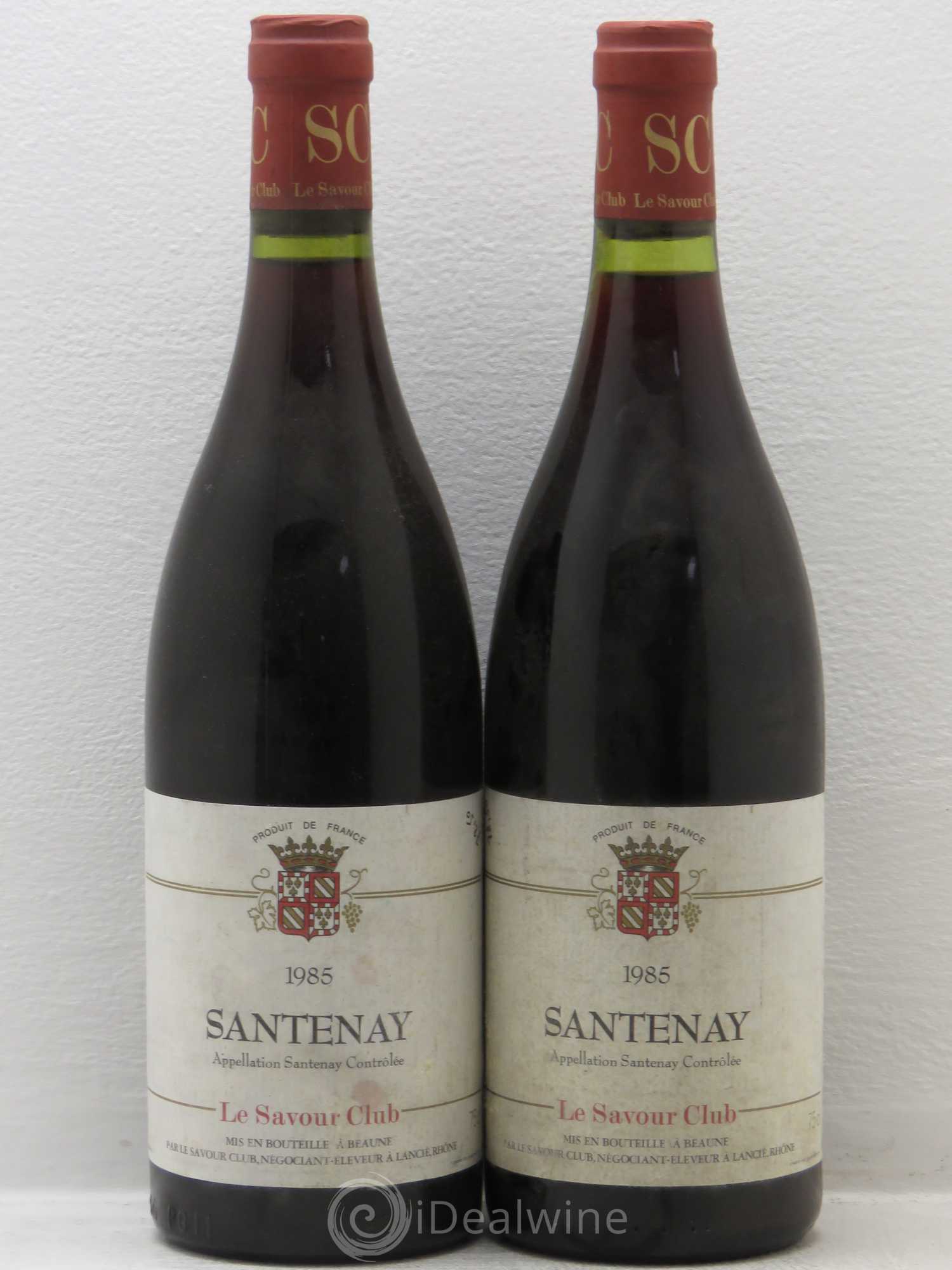 Santenay Savour Club 1985 - Lot de 2 bouteilles - 0