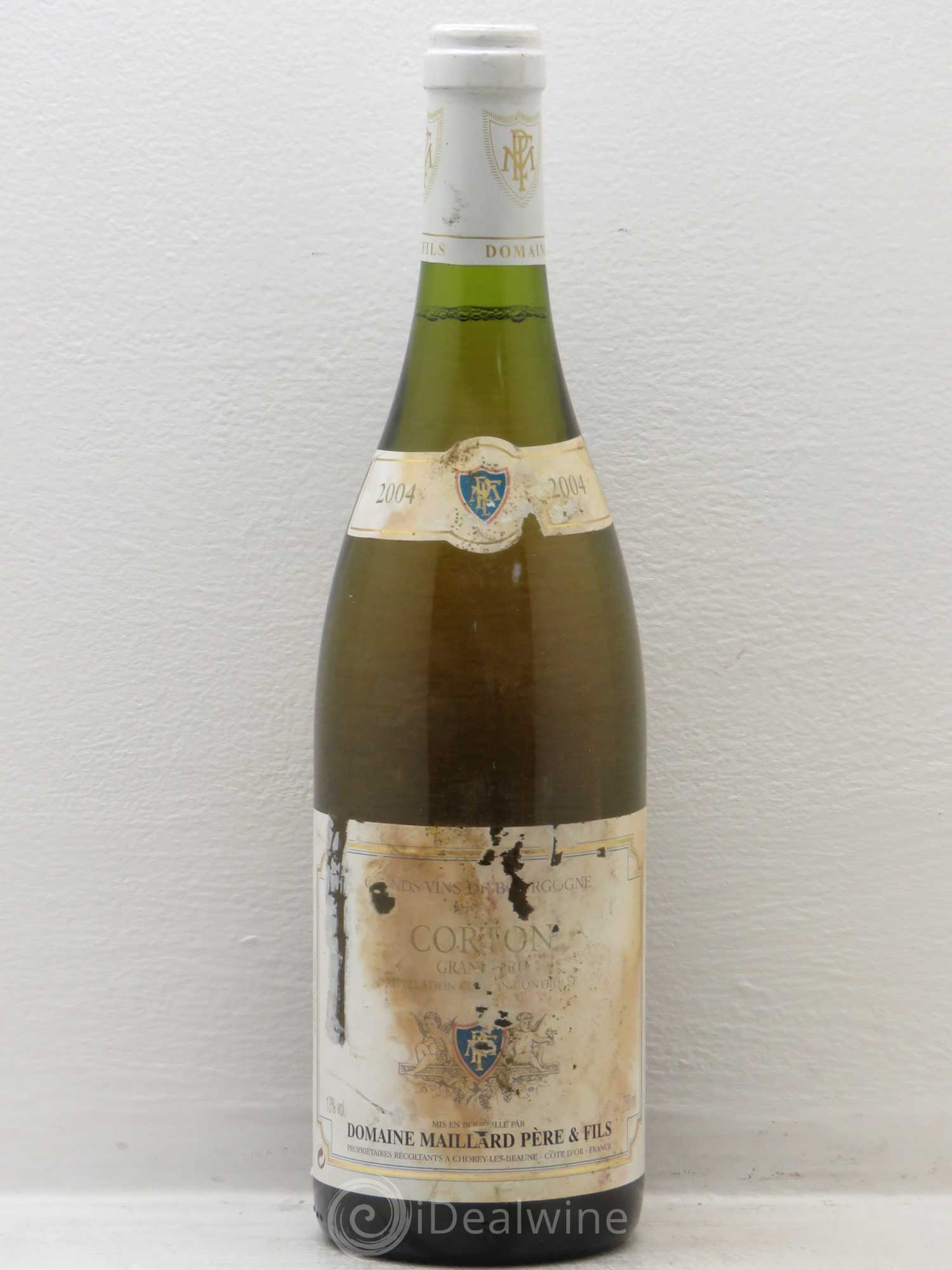 Corton Grand Cru Domaine Maillard PetF 2004 - Posten von 1 Flasche - 0