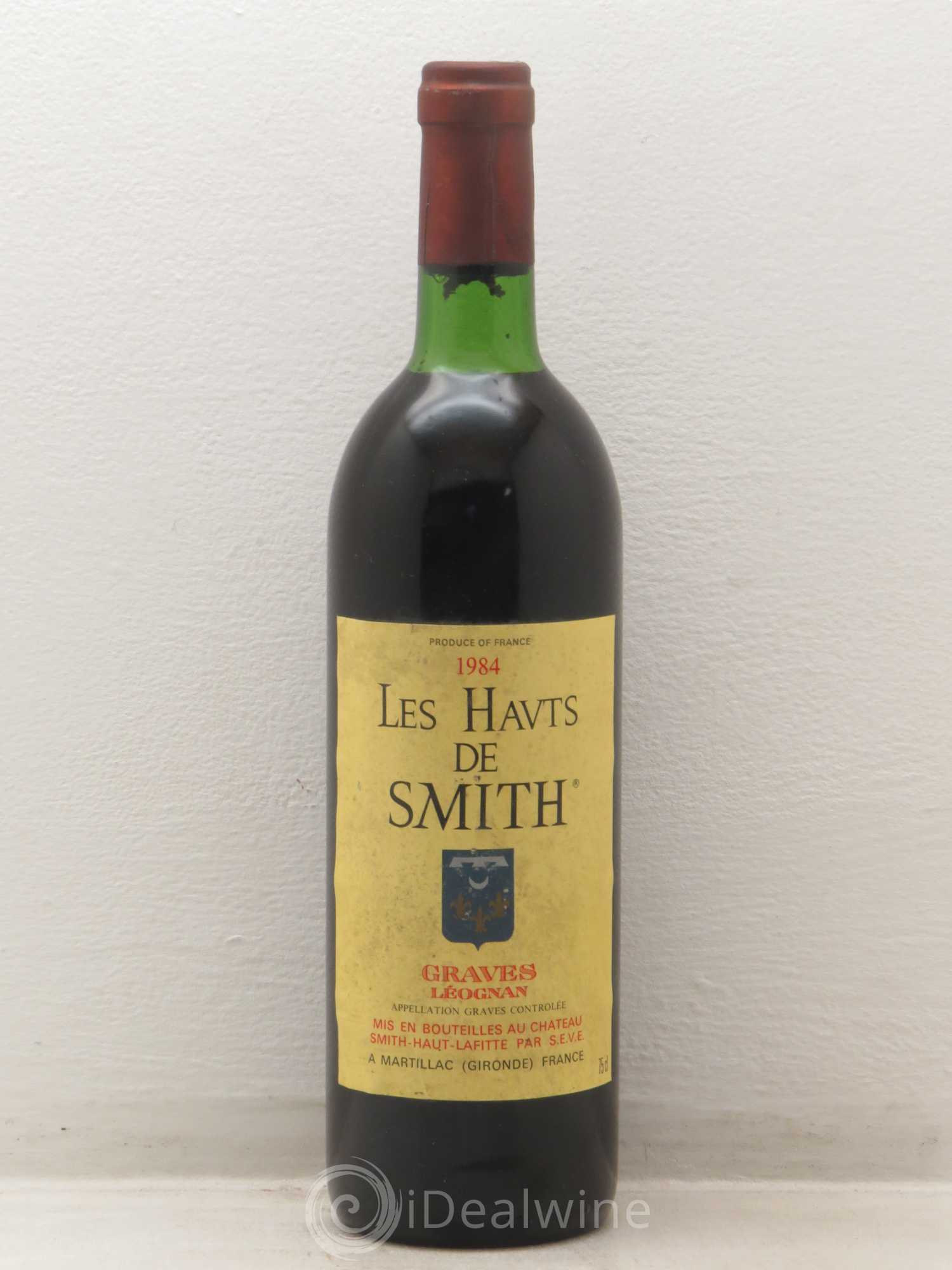 Les Hauts de Smith Second Vin 1984 - Lot de 1 bouteille - 0