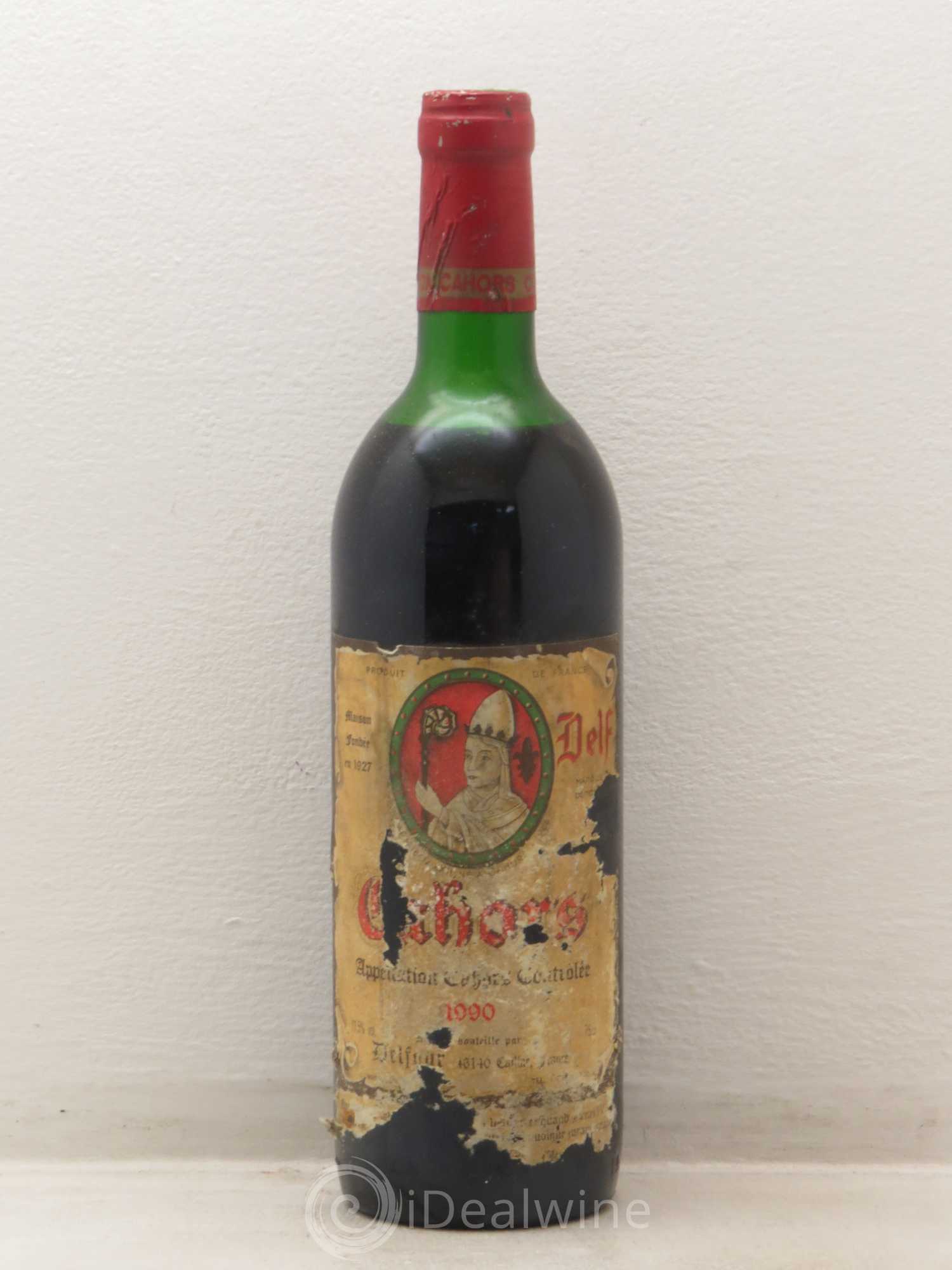 Cahors Delfour 1990 - Lot de 1 bouteille - 0