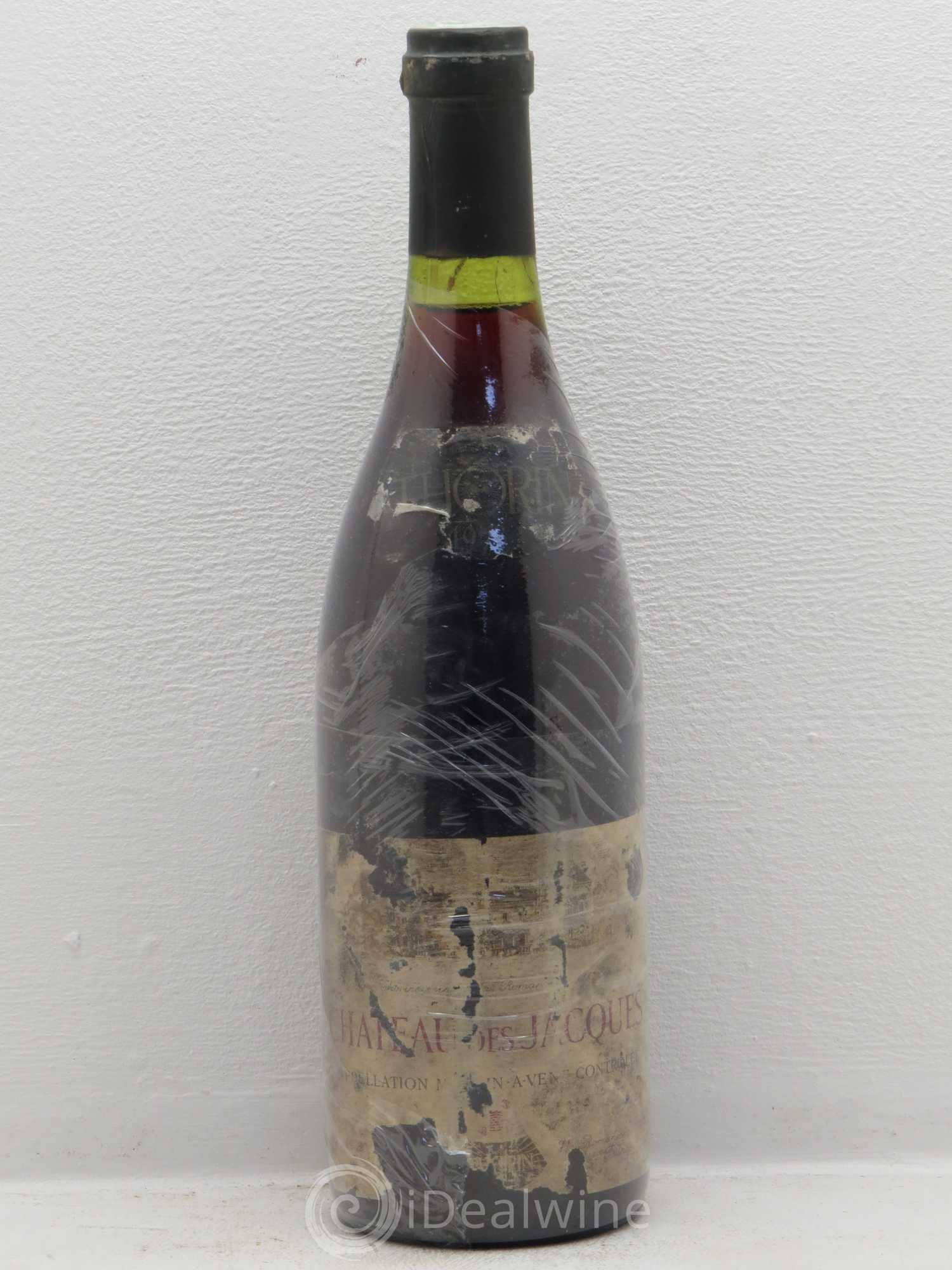 Moulin-à-Vent Clos des Thorins Château des Jacques 1973 - Lot de 1 bouteille - 0
