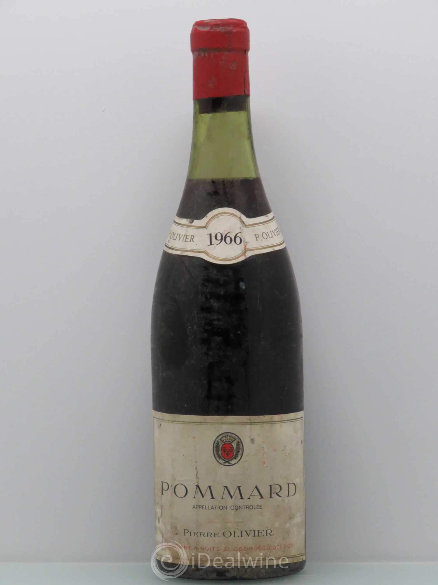 Pommard Pierre Olivier 1966 - Posten von 1 Flasche - 0
