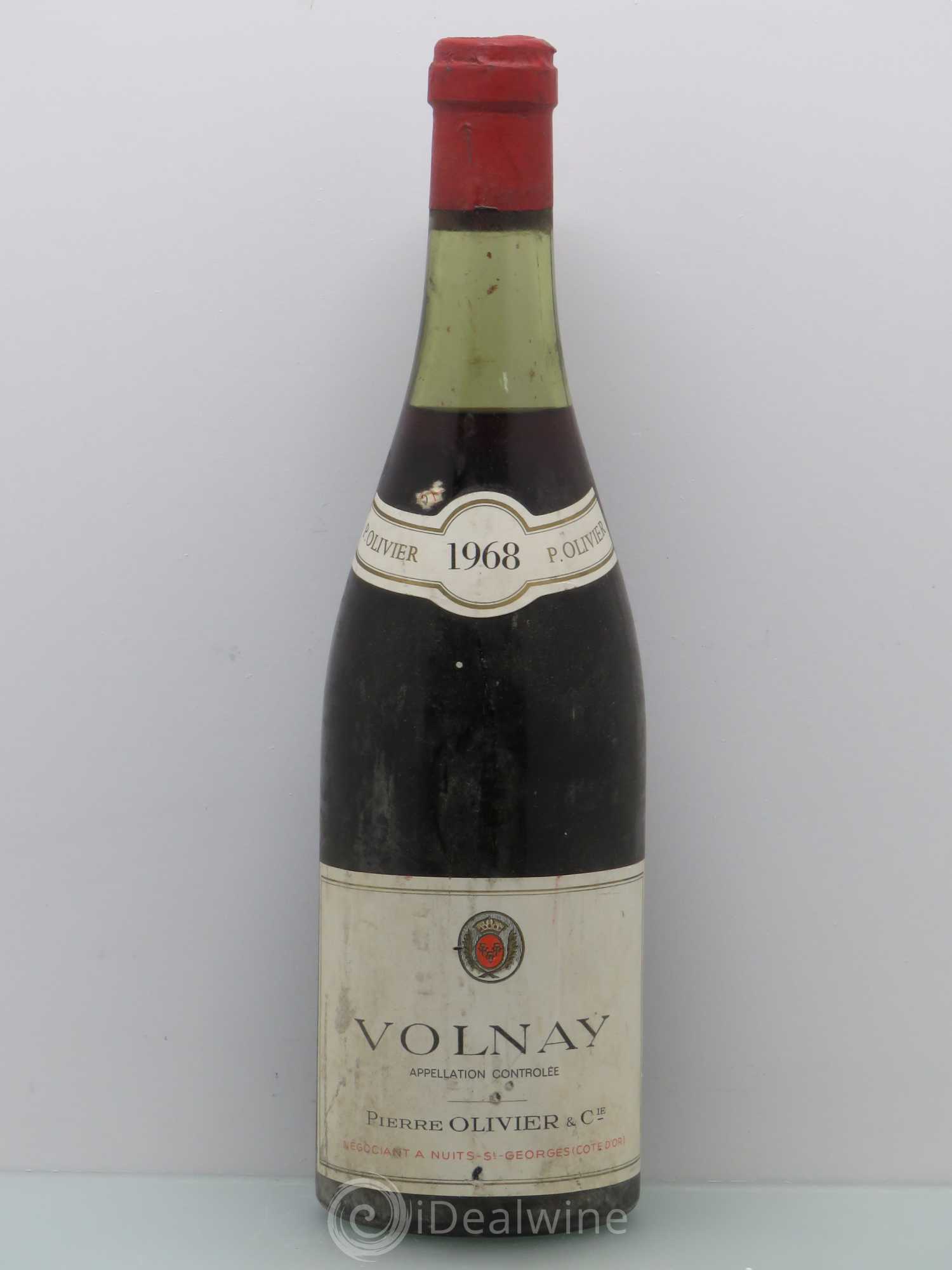 Volnay Pierre Olivier 1968 - Posten von 1 Flasche - 0