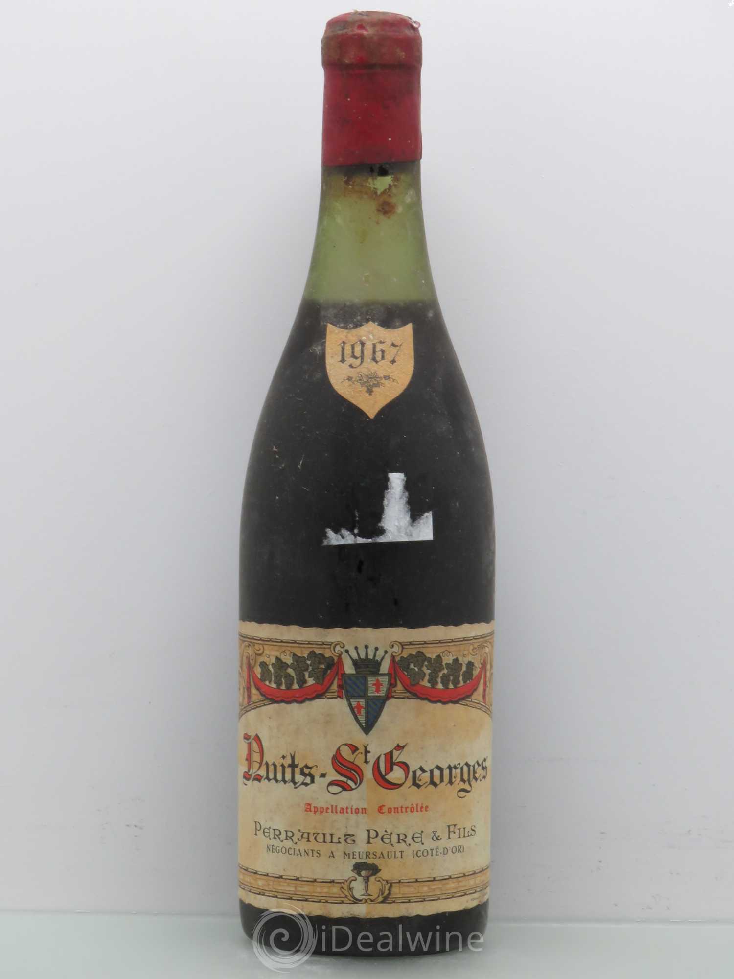 Nuits-Saint-Georges Perrault Père et Fils 1967 - Posten von 1 Flasche - 0