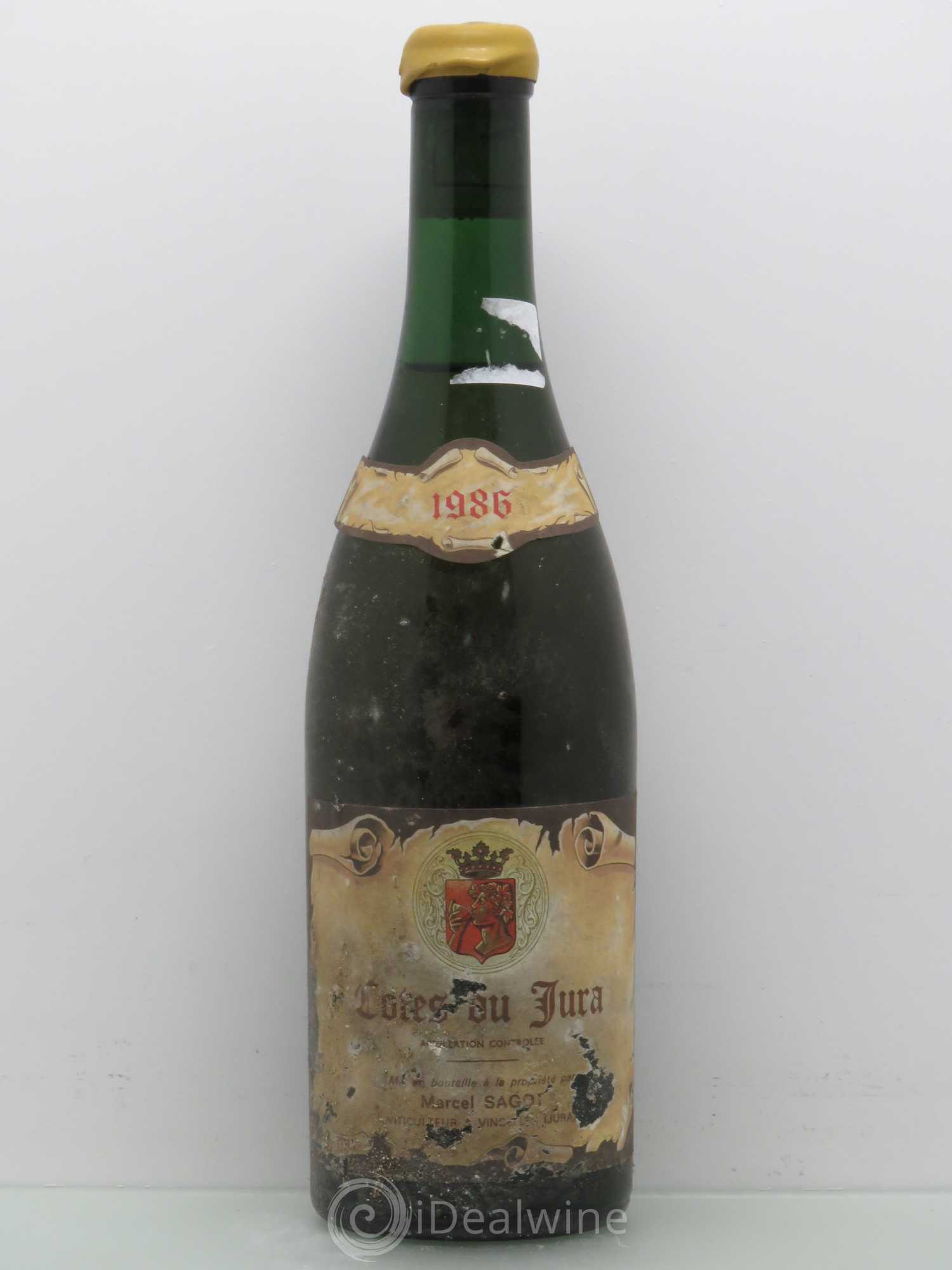 Côtes du Jura Marcel Sagot 1986 - Posten von 1 Flasche - 0