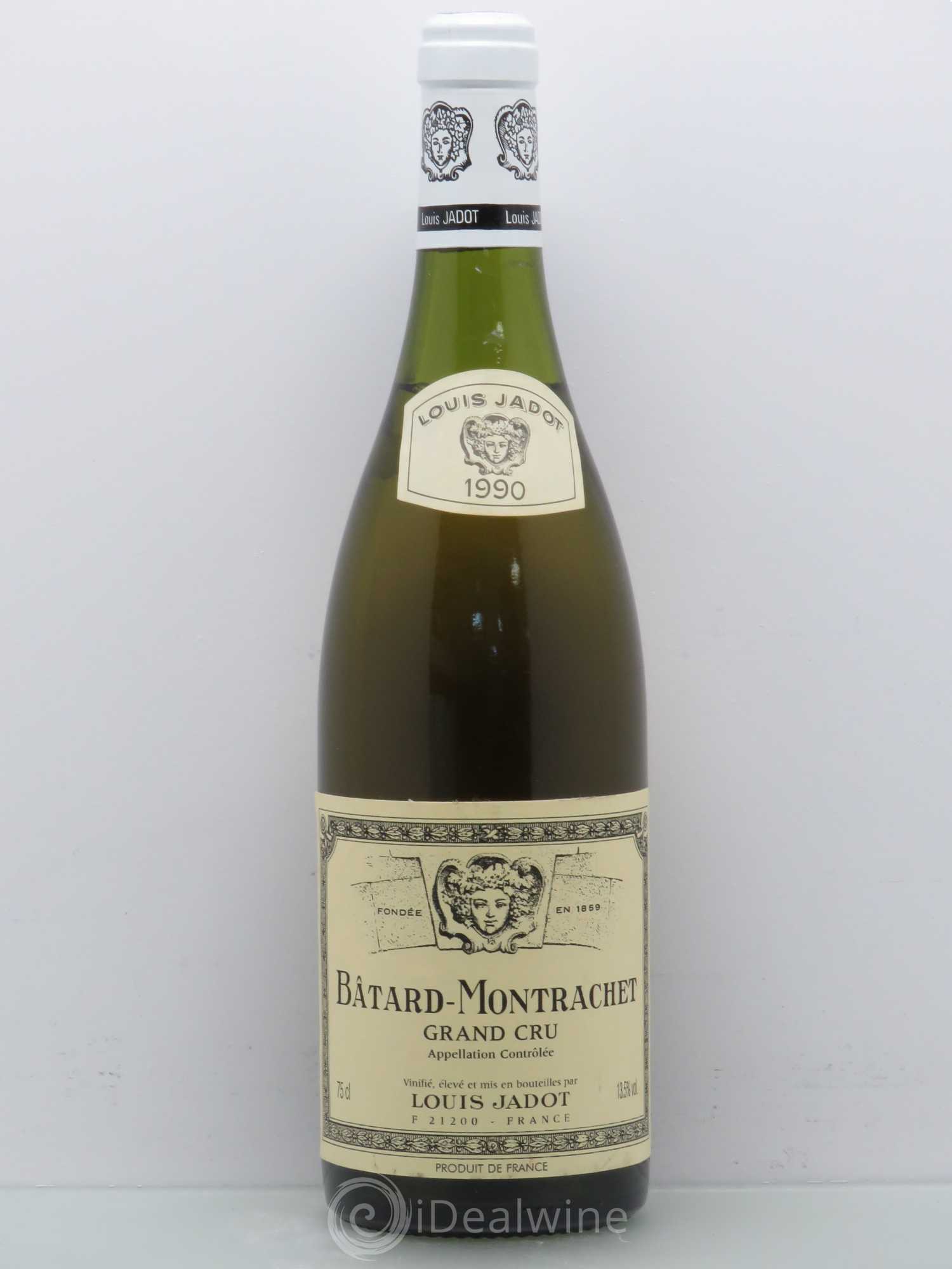 Bâtard-Montrachet Grand Cru Maison Louis Jadot 1990 - Lot de 1 bouteille - 0
