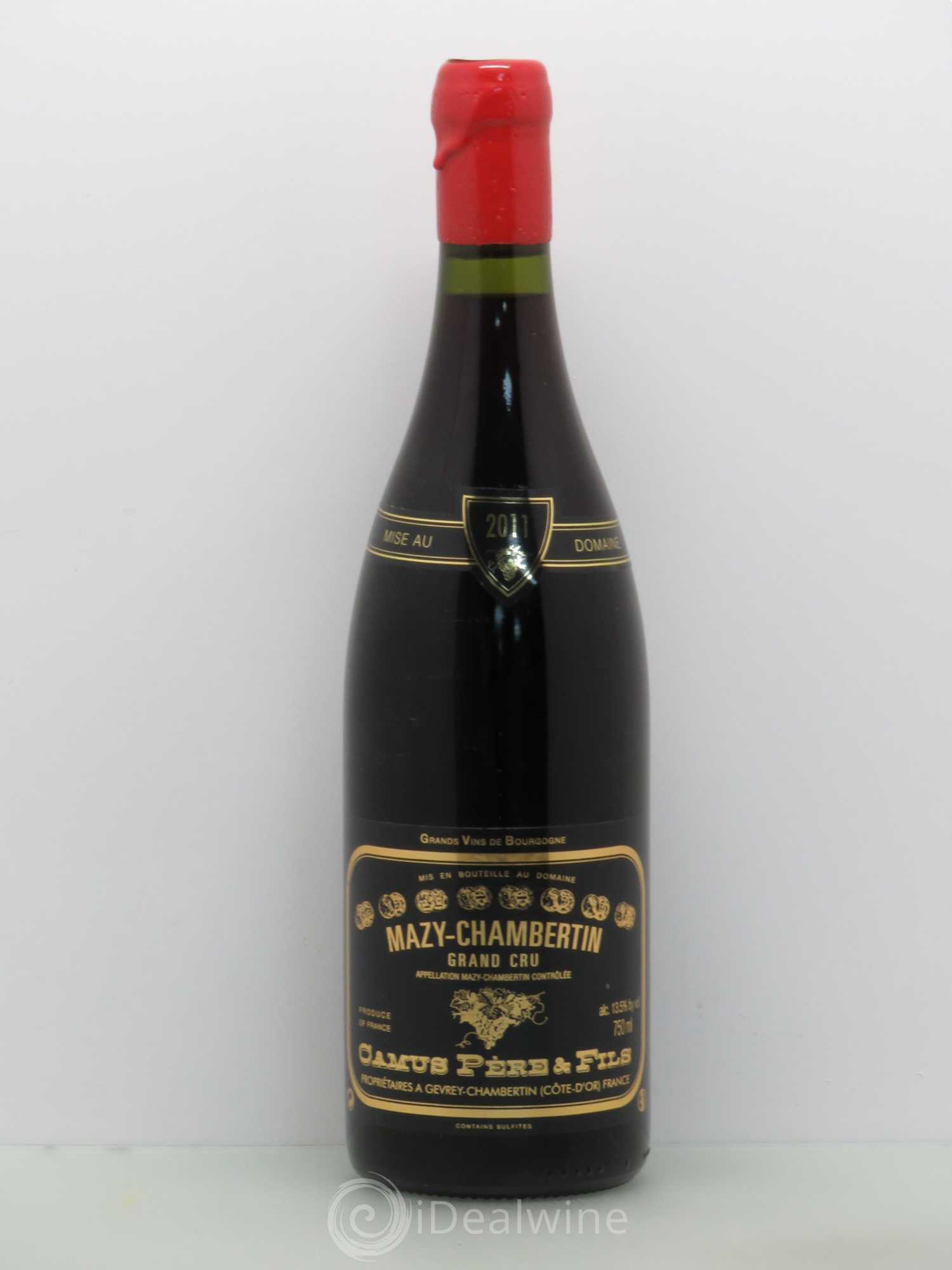 Mazis-Chambertin Grand Cru Camus Pere Et Fils 2011 - Posten von 1 Flasche - 0