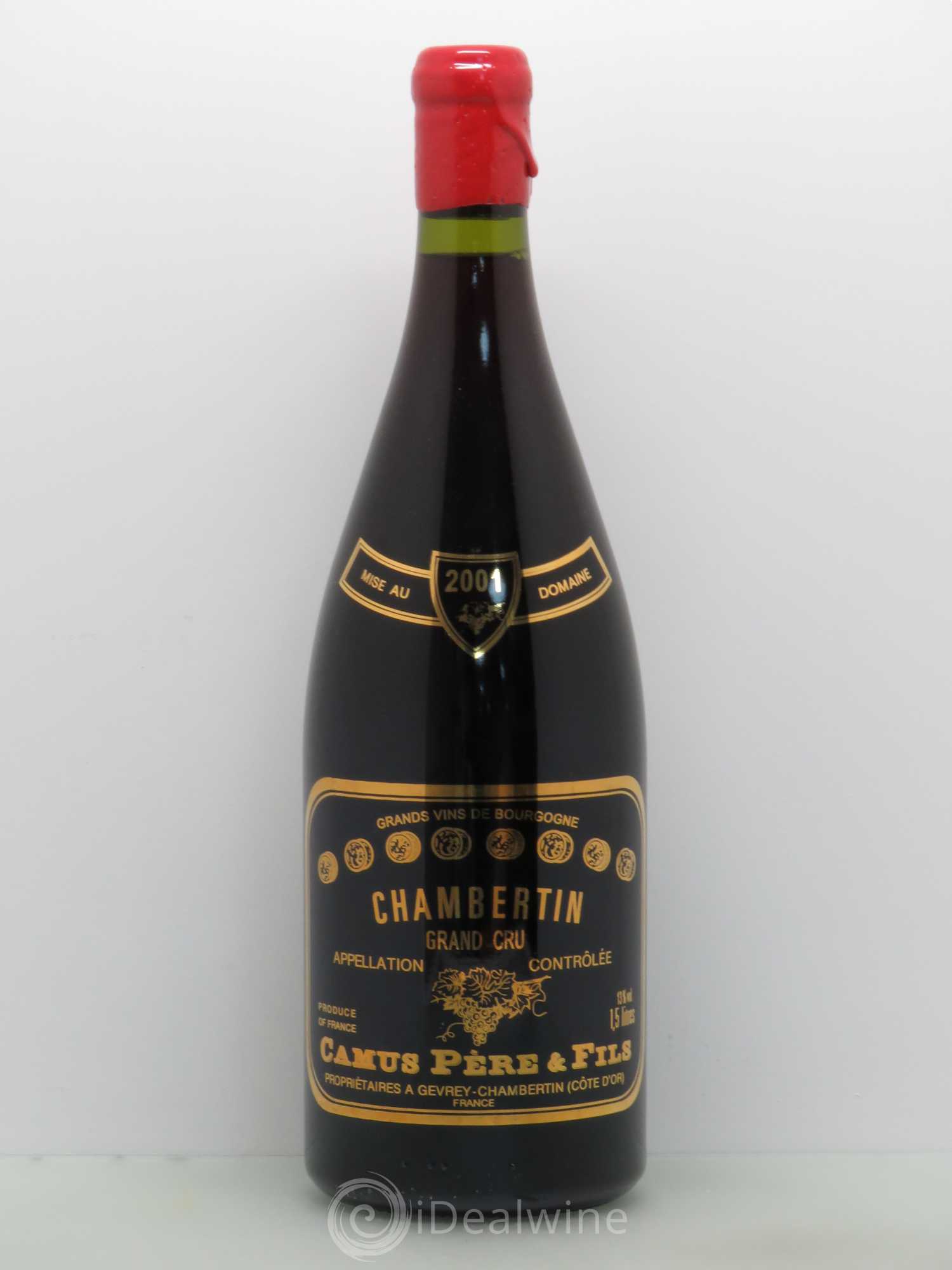 Chambertin Grand Cru Camus Pere Et Fils 2001 - Posten von 1 Magnum - 0